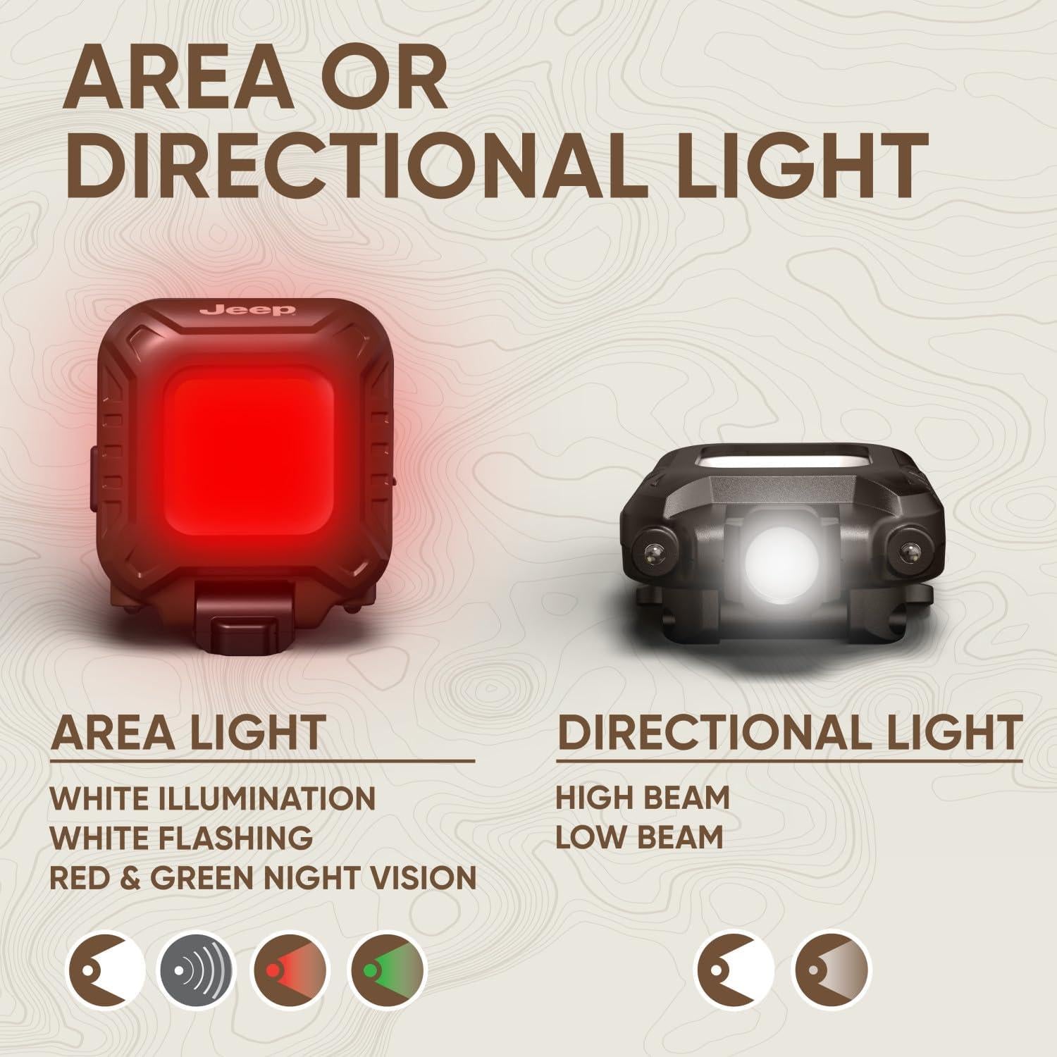 Luz LED recargable Energizer Jeep, 450 lúmenes, multiusos