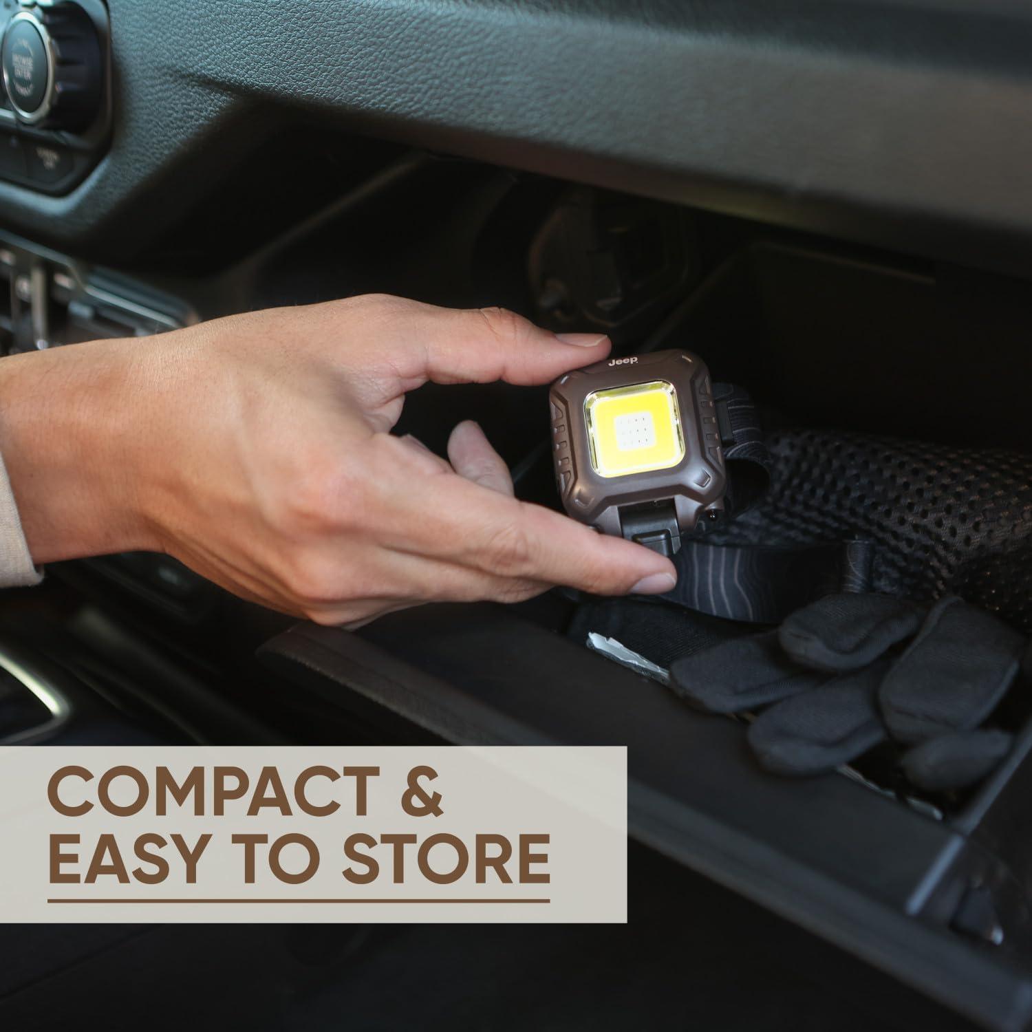 Luz LED recargable Energizer Jeep, 450 lúmenes, multiusos