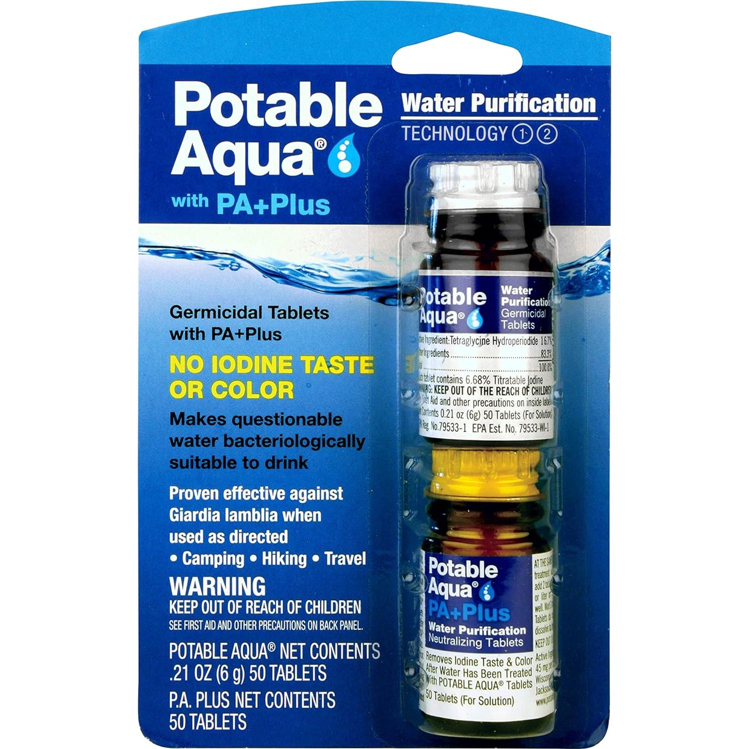 Linterna Frontal LED Energizer PRO 260 Lúmenes + 100 Tabletas Purificación Agua