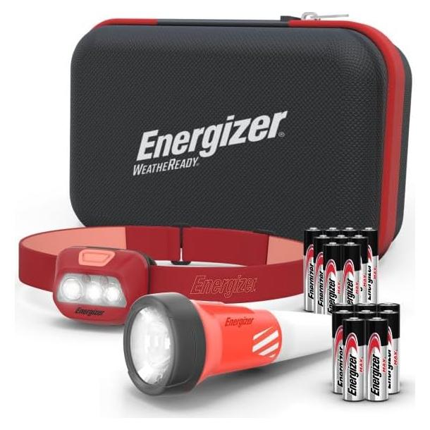 Kit de Corte de Energía Energizer WeatheReady con Linterna LED 2 en 1