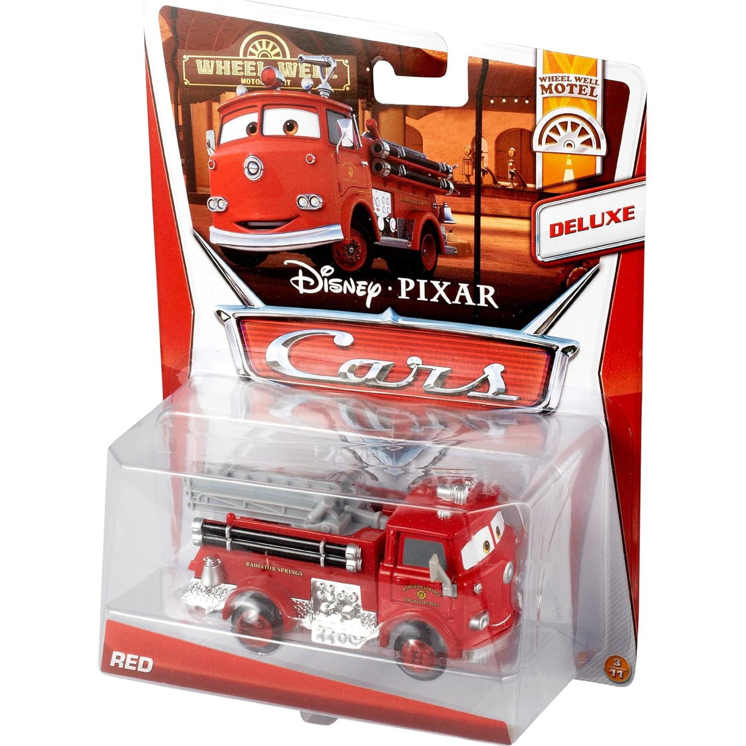 Disney/Pixar Cars 2013 Wheel Well Motel Deluxe Red 1:55 Scale