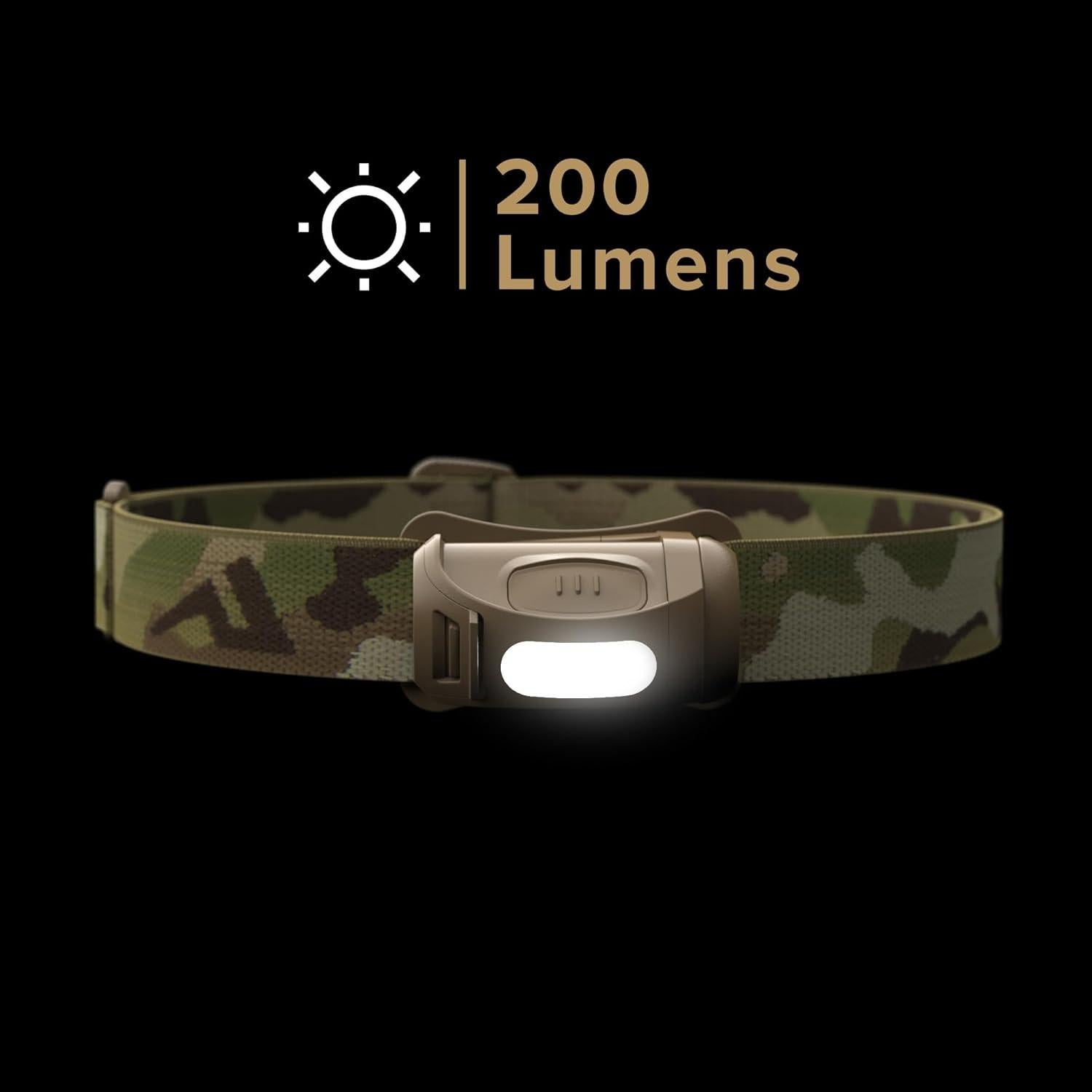 Linterna Frontal Princeton Tec Fred 200 Lúmenes LED Multicam