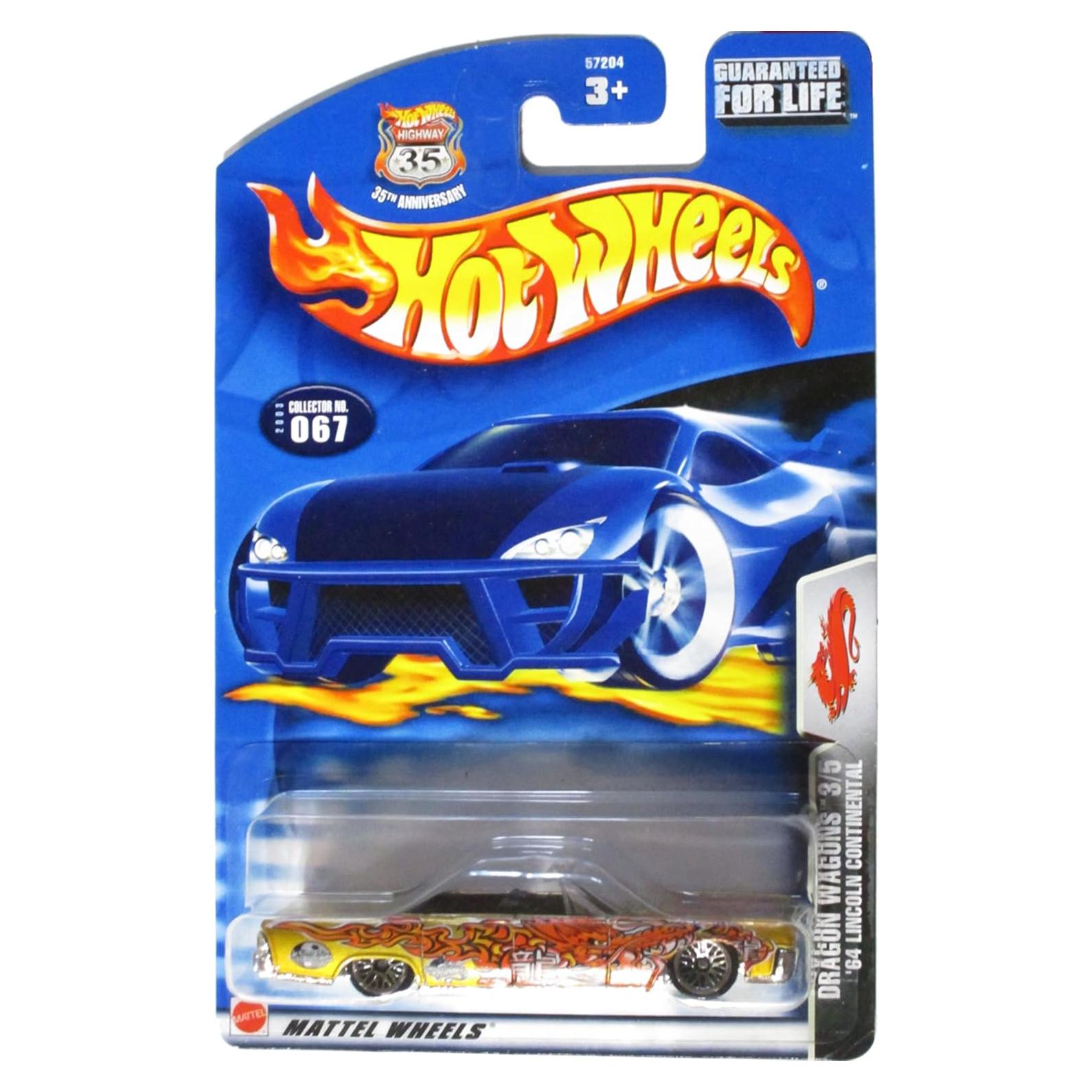 Hot Wheels Mattel 1964 Lincoln Continental 1:64 Dorado