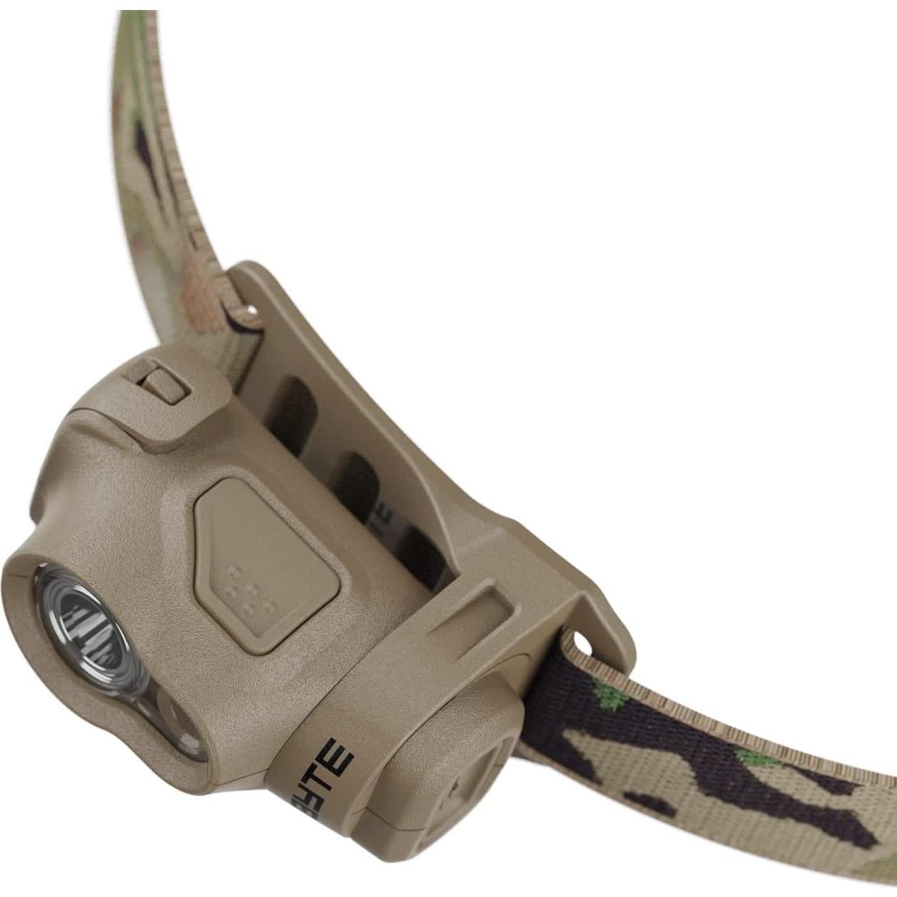 Byte Tactical LED Red/White Headlamps, 200 Lumens, Multicam, BYT-TAC-MC