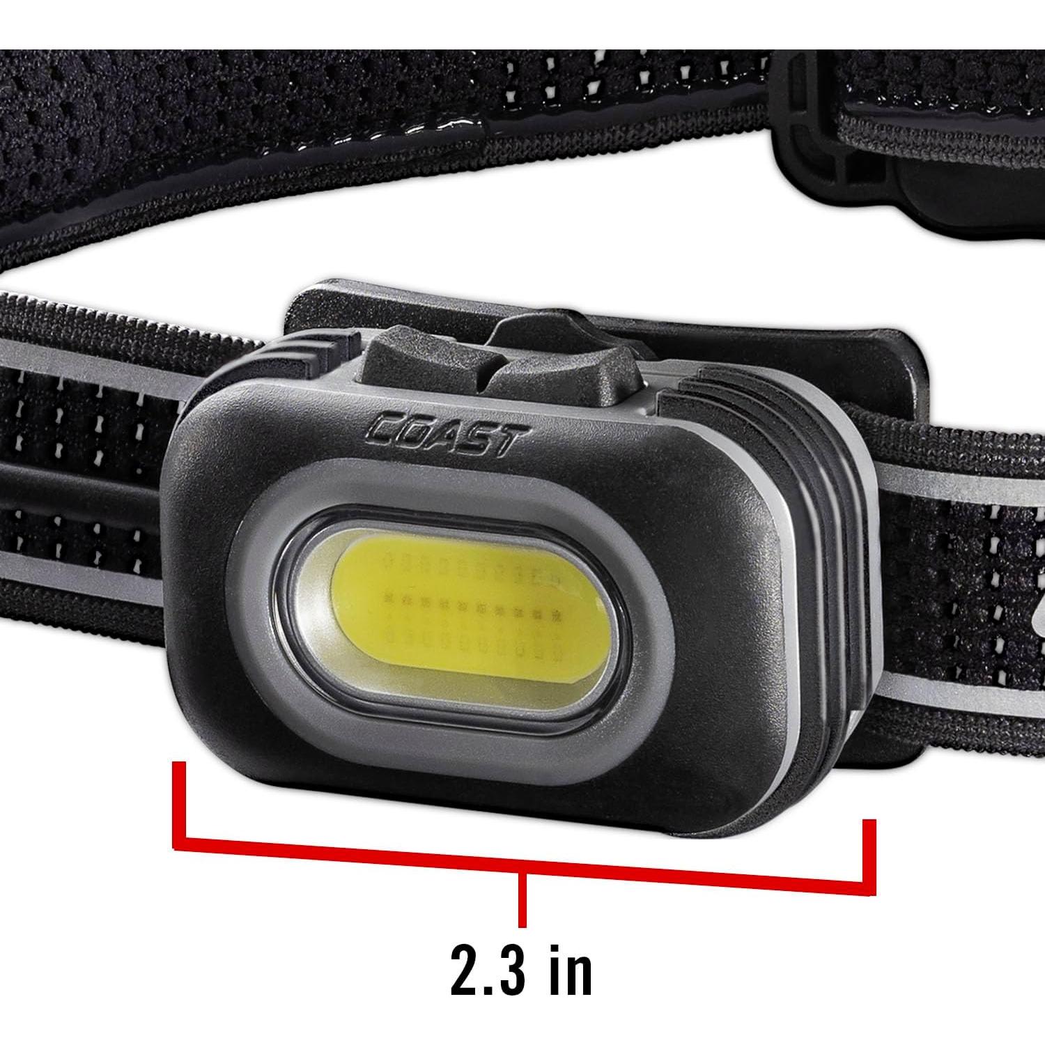 Linterna Frontal Recargable LED Coast RL10R 750 Lúmenes