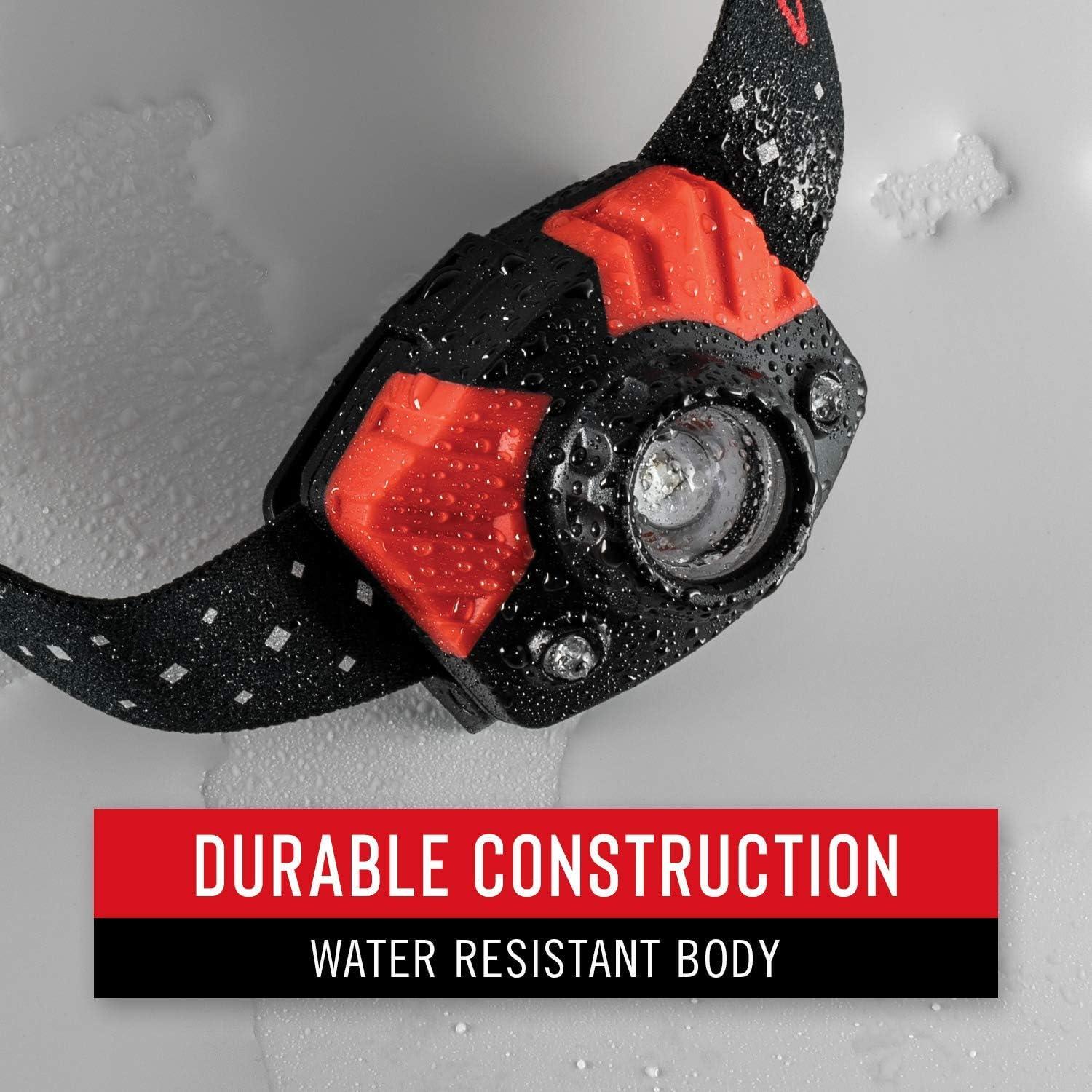 Linterna Frontal Coast FL85 615 Lúmenes LED Roja Ajustable