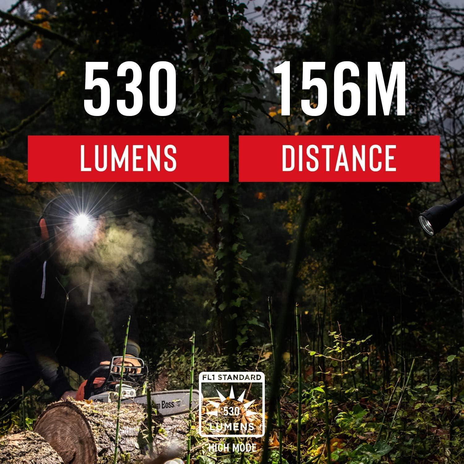 Linterna Frontal Recargable Coast FL78R 530 Lúmenes LED Tri-Color