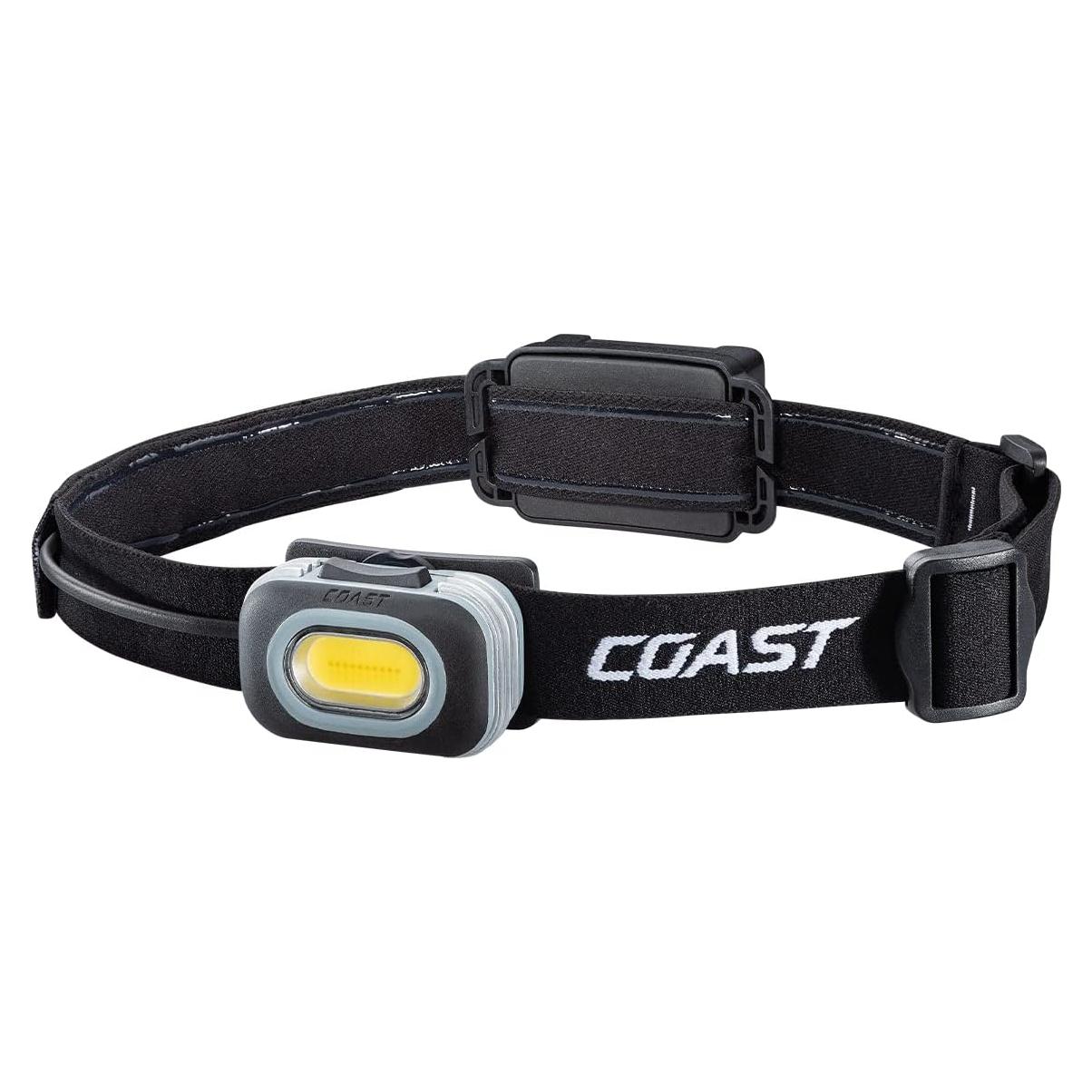 Linterna Frontal LED Coast RL10 560 Lúmenes, Doble Color