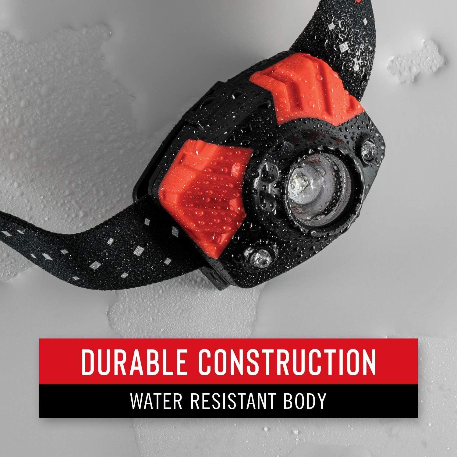 Linterna Frontal Recargable Coast FL75R 530 Lúmenes Naranja