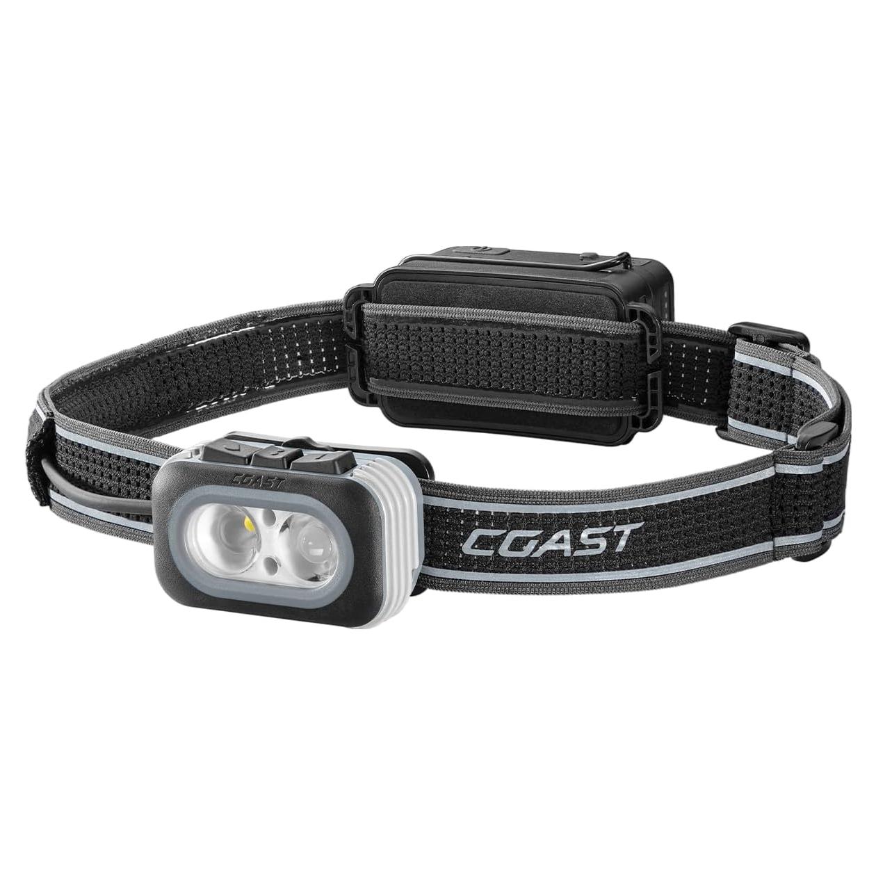 Linterna Frontal Recargable Coast RL20RB 1000 Lúmenes LED Tri-Color