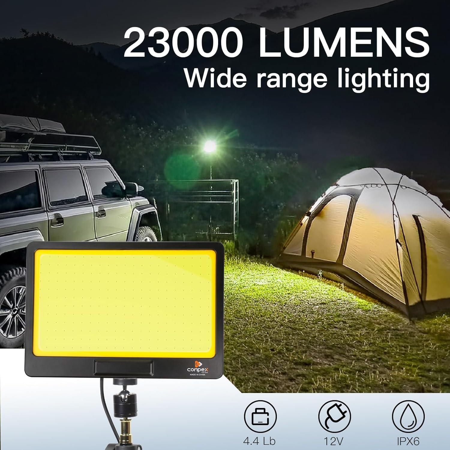 Luz LED de Camping CONPEX FR-19 PRO 23000 Lúmenes 12V