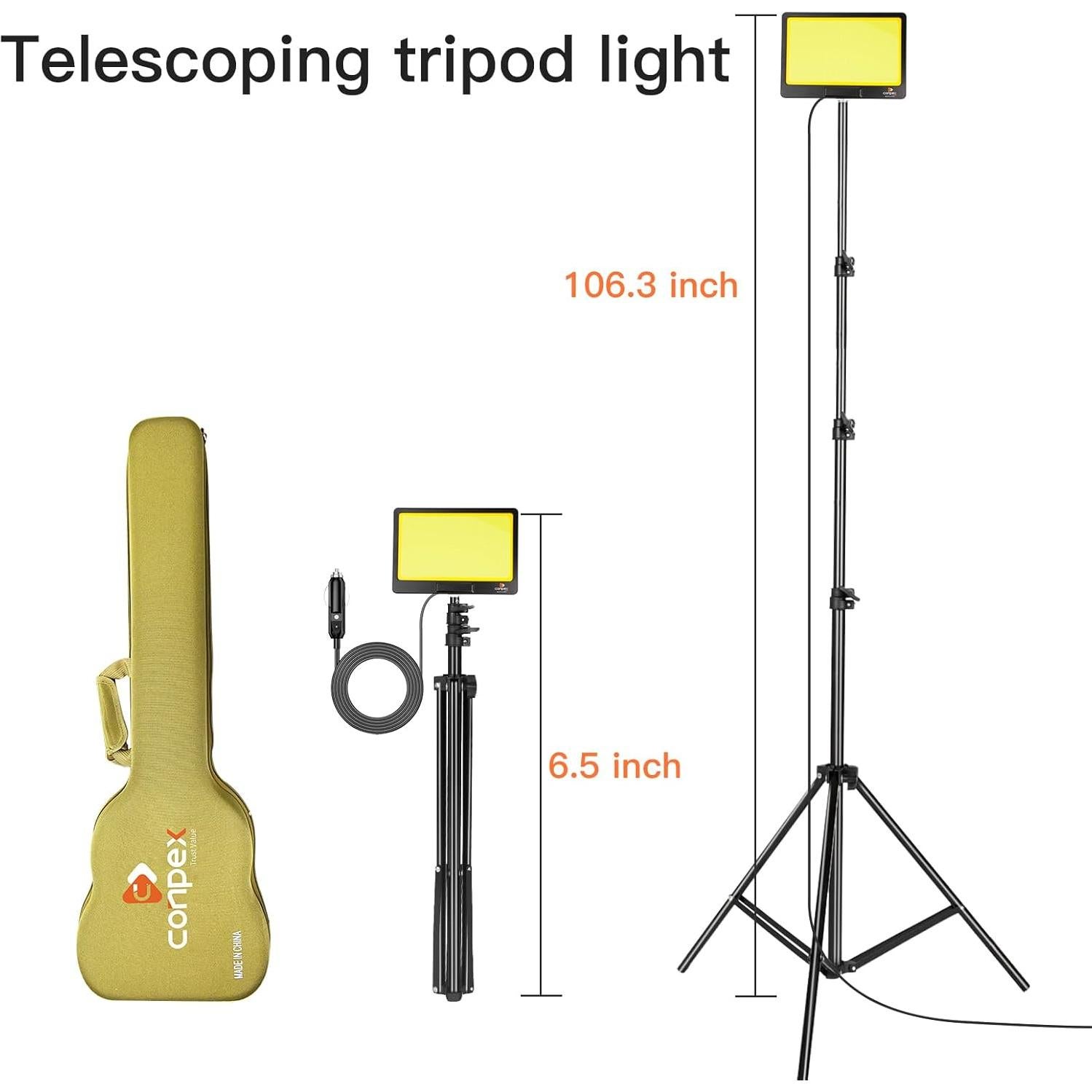Luz LED de Camping CONPEX FR-19 PRO 23000 Lúmenes 12V