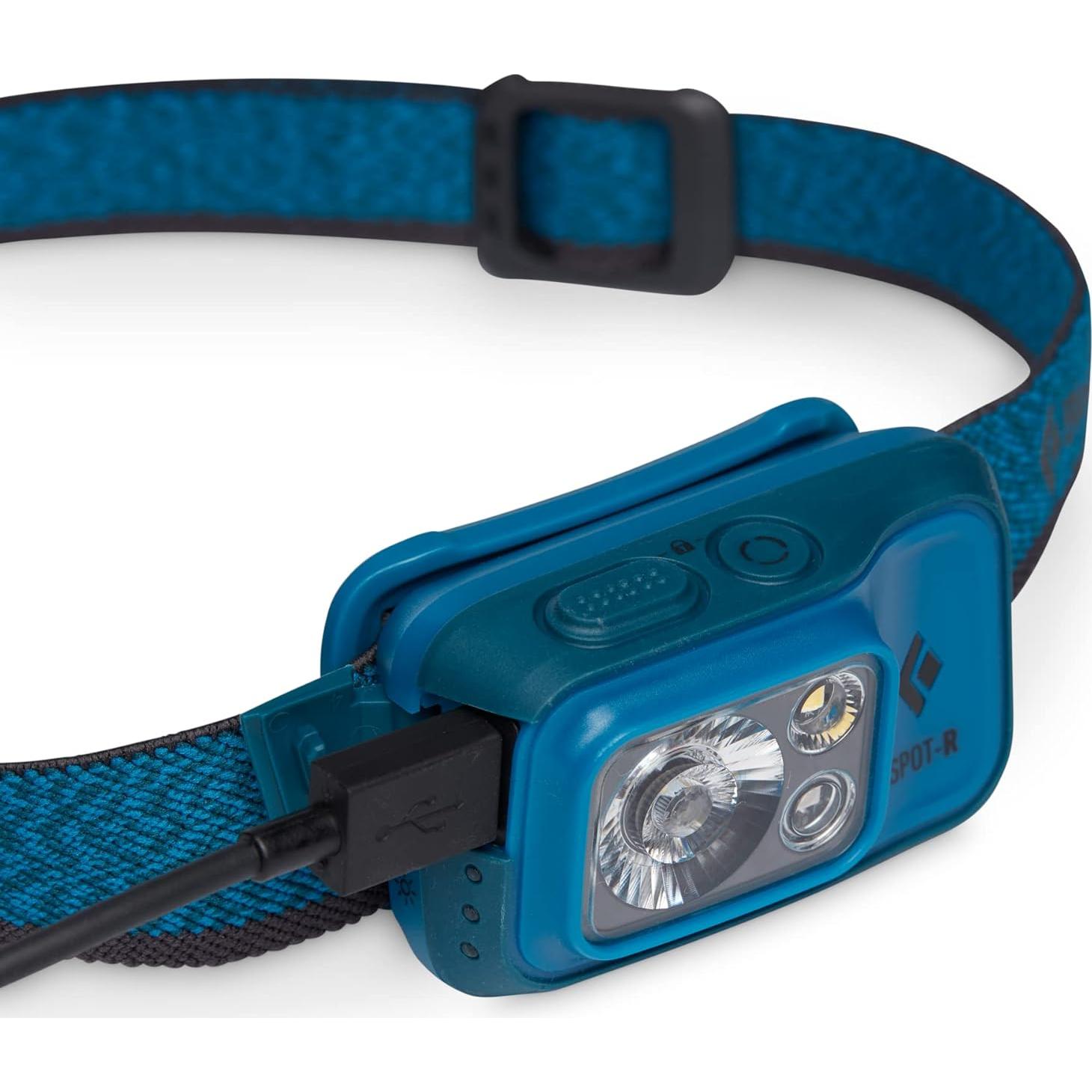 Linterna Frontal Recargable LED Black Diamond Spot 400-R Azul