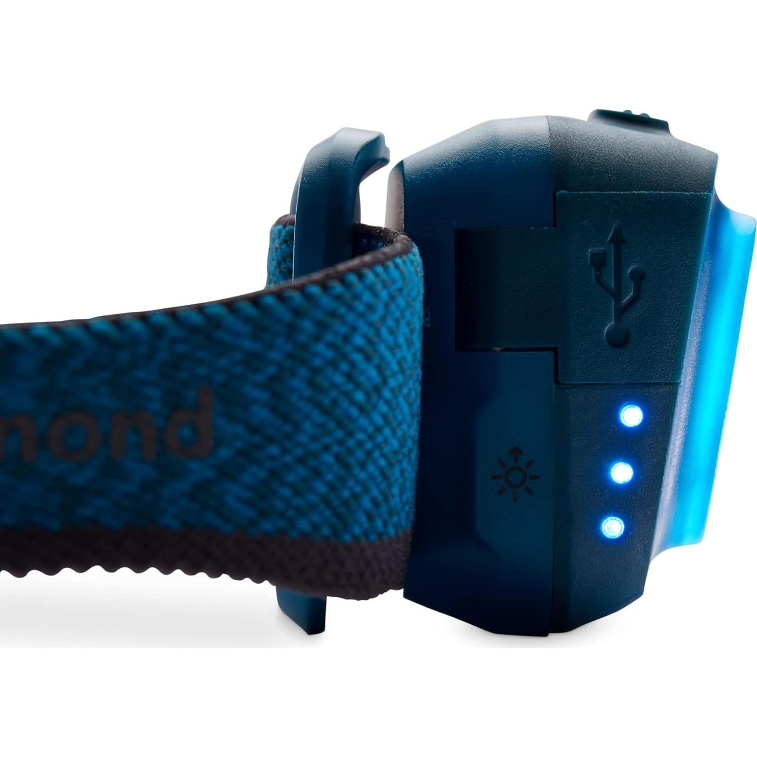 Linterna Frontal Recargable LED Black Diamond Spot 400-R Azul