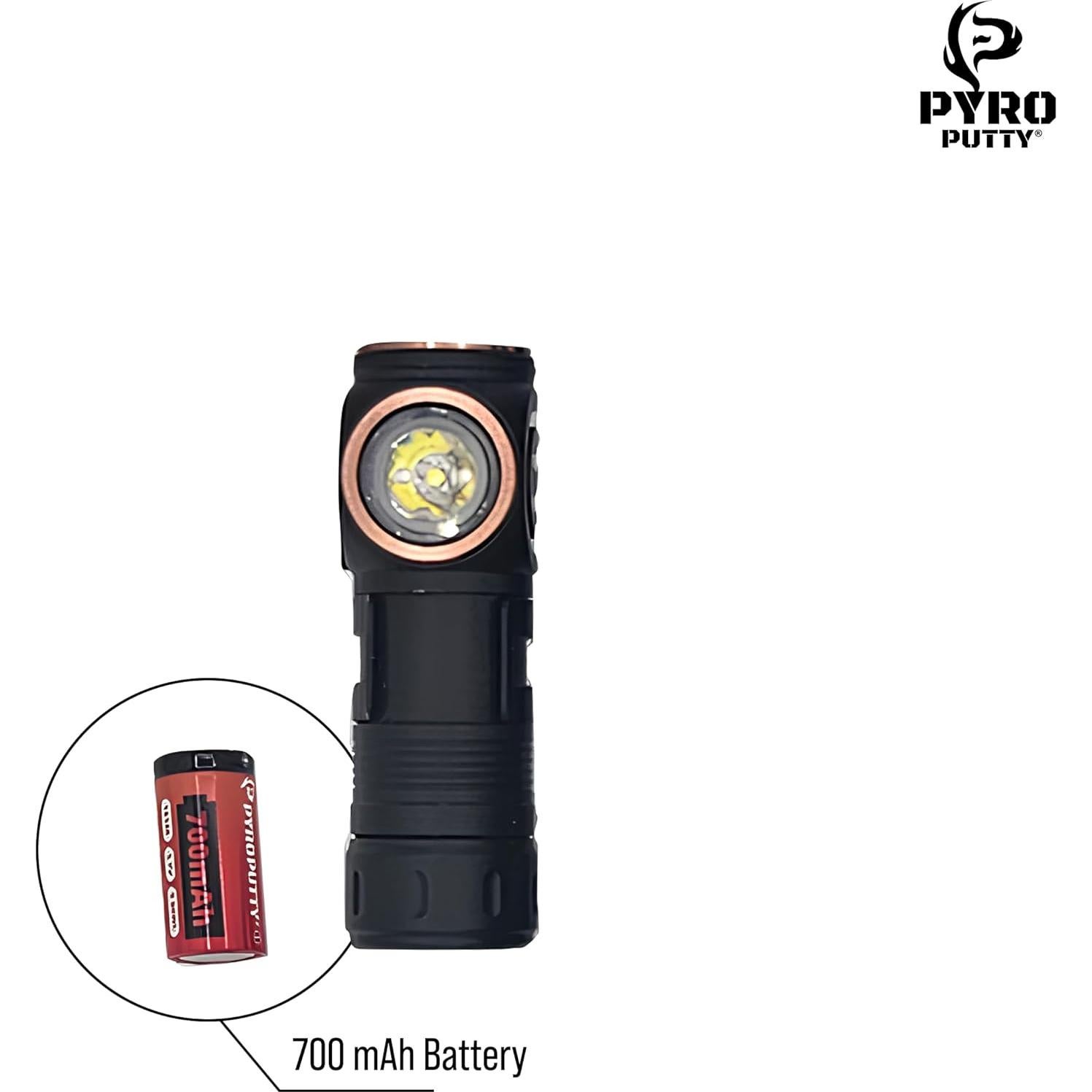 Linterna Frontal LED Phone Skope 2400 Lúmenes Impermeable