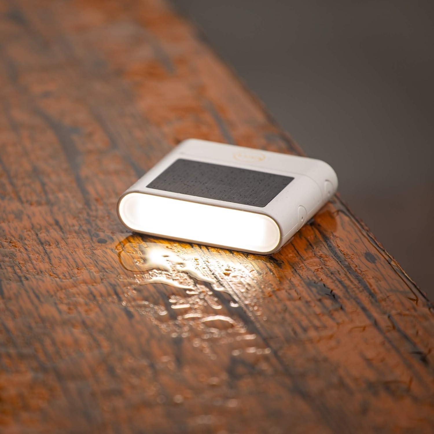 Conjunto de Luces de Bicicleta BioLite Luci | Faro 100 Lúmenes | Luz Trasera 40 Lúmenes RGB | Recargable Solar y USB | Impermeable IPX4