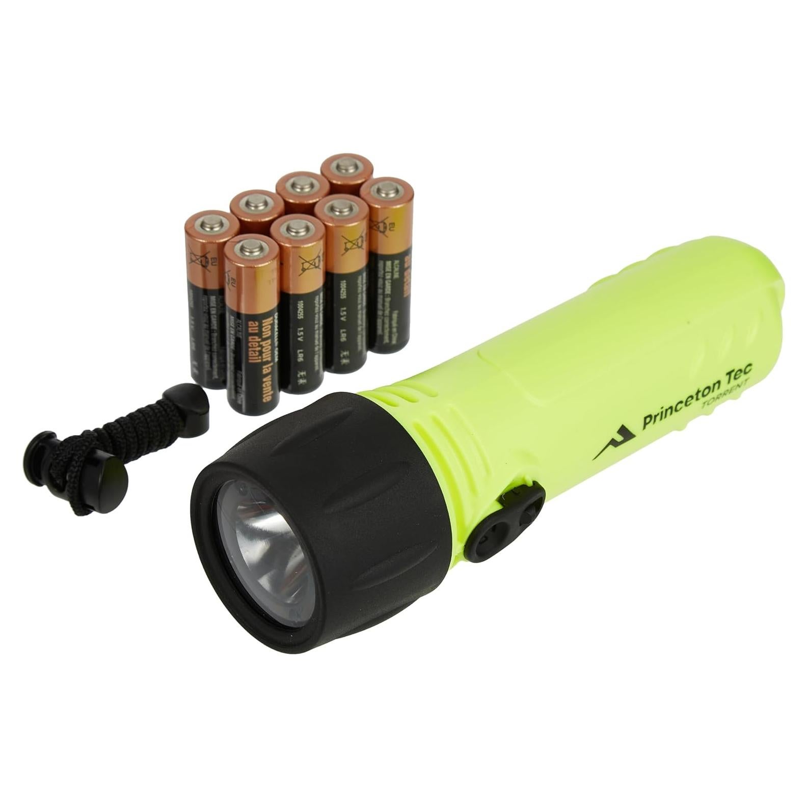 Linterna LED Princeton Tec Torrent 500 Lúmenes Amarillo Neón