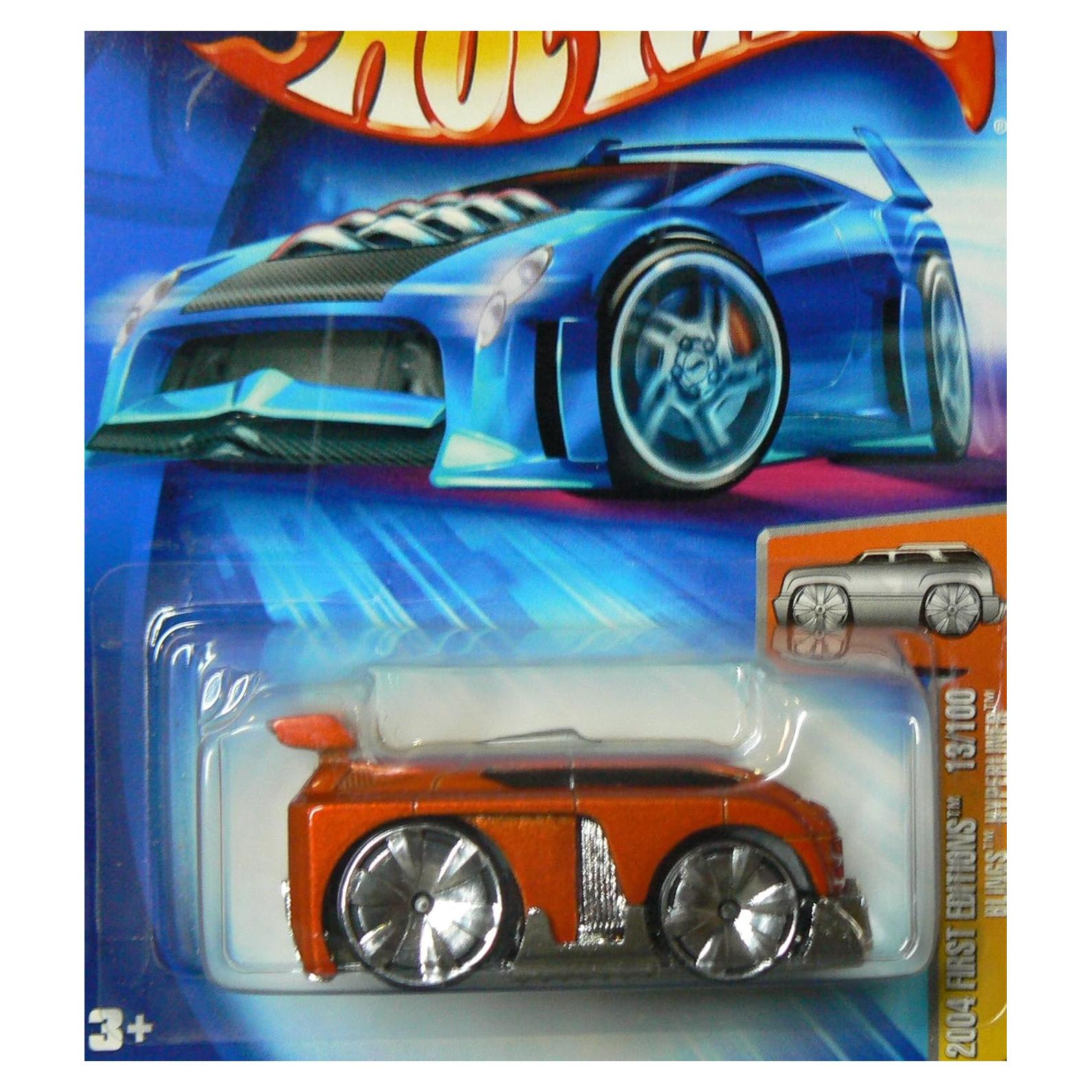 Coche Hot Wheels 2004 Blings Naranja Hyperliner 1:64