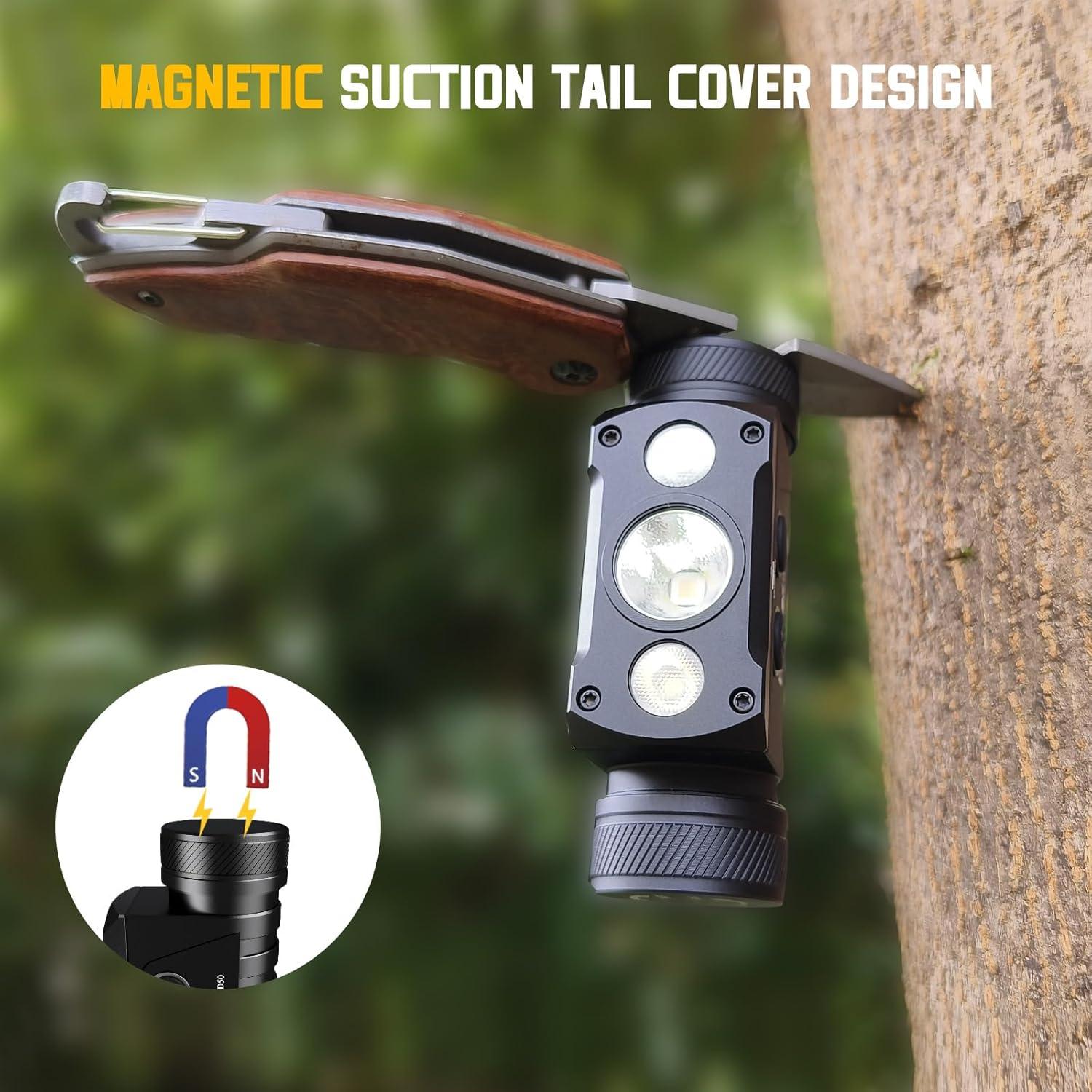 Linterna Frontal Recargable Wurkkos HD50 4000 Lúmenes IP67