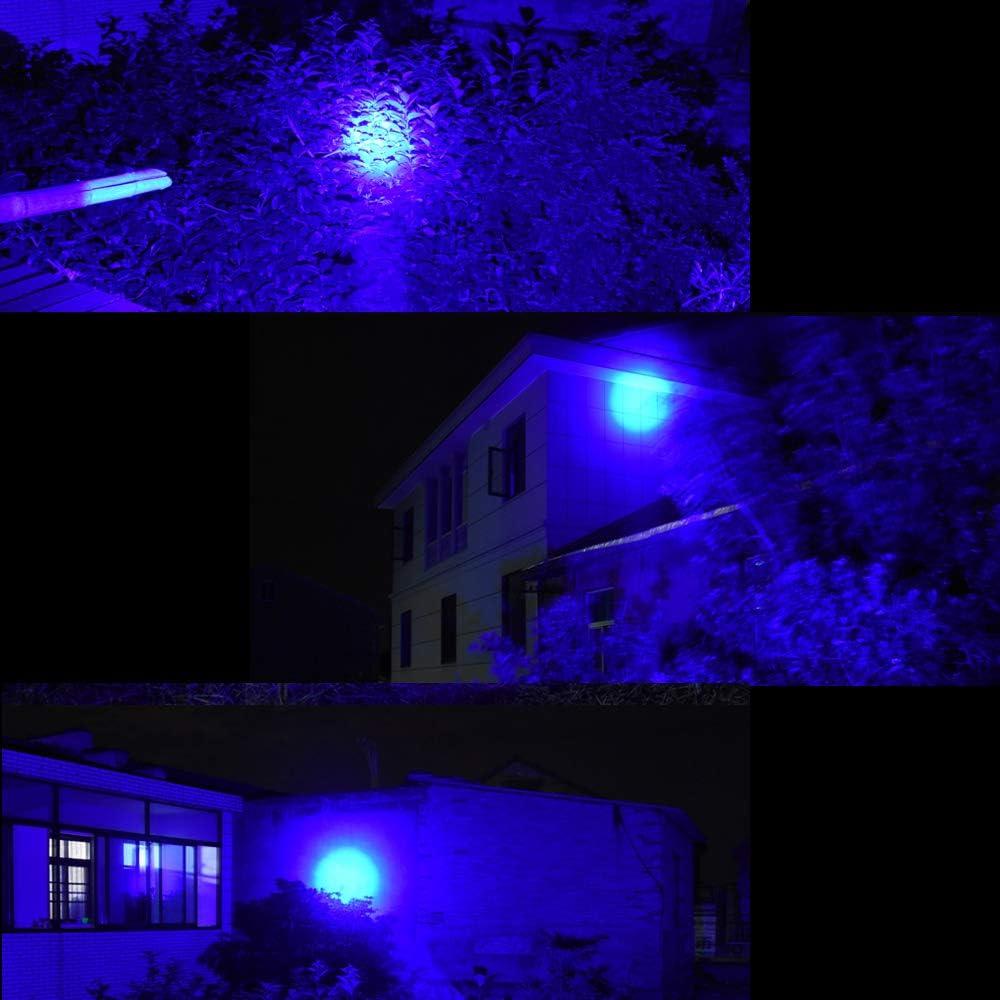 Linterna Frontal LED Azul GaiGaiMall Resistente al Agua 3 Modos
