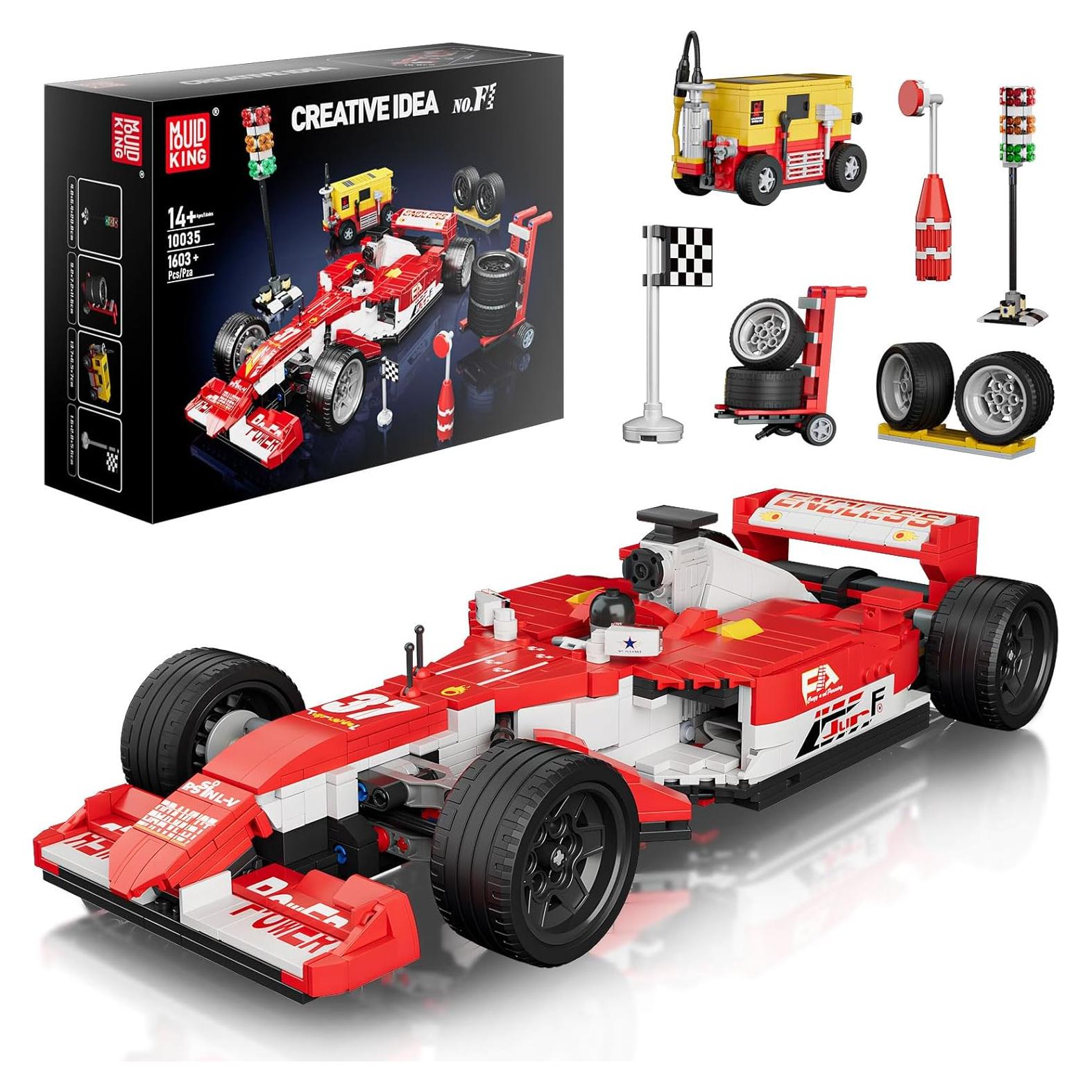 Mould King Set de Construcción F1 10035 1603 Piezas