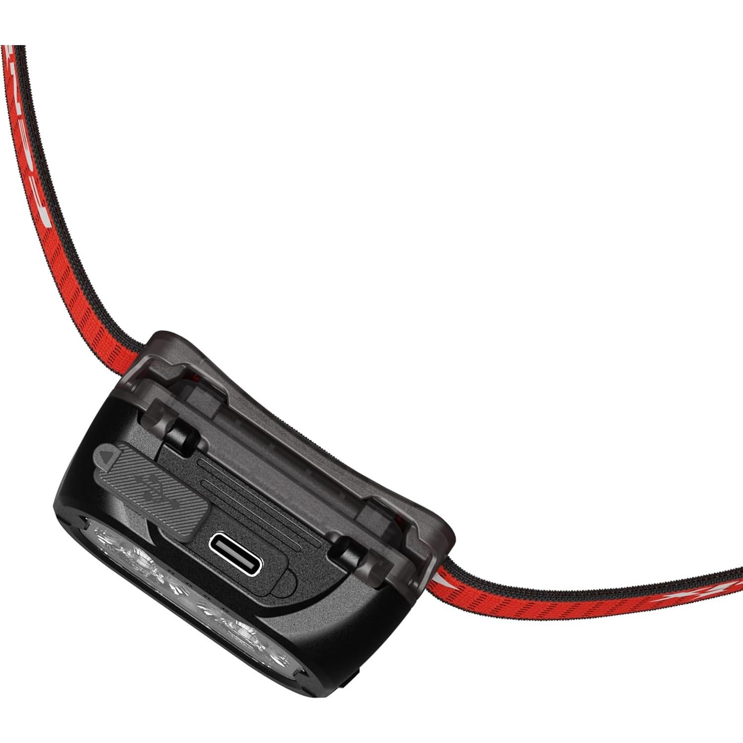 FENIX HL18R-T V2.0 Black Rechargeable Trail Running/Outdoor Headlamp | 800 Lumens | 125m | 160 Hrs Max | Dual Primary Beams - Cool and Warm White | 5lm Red Beam | Sport Click Adjust Headband | IP66