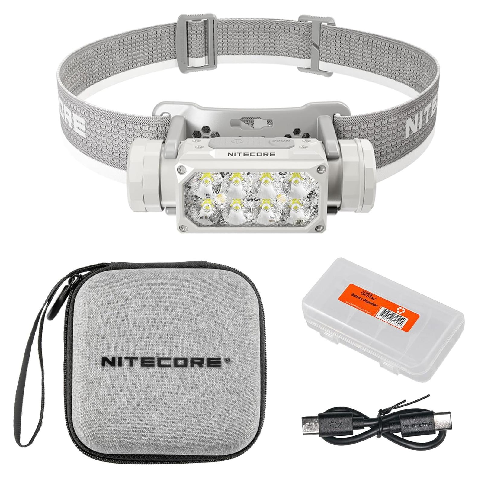 Linterna Frontal Nitecore HC65 UHE 2000 Lúmenes Recargable USB-C