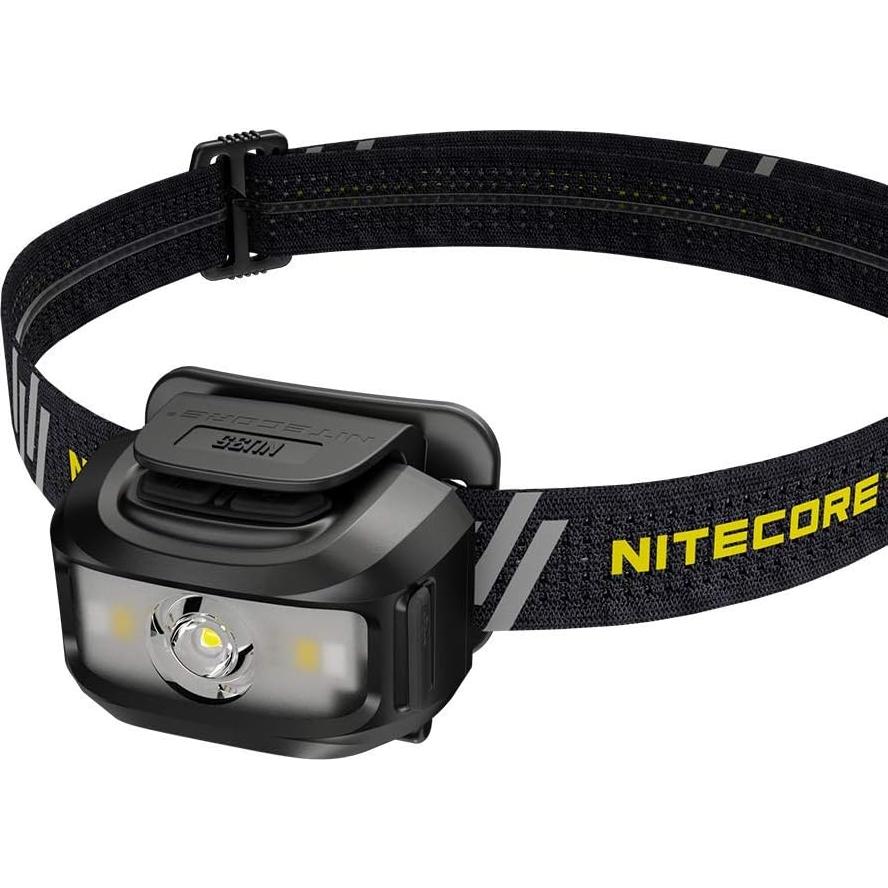 Linterna Frontal Nitecore NU35 Recargable USB, 170h Autonomía