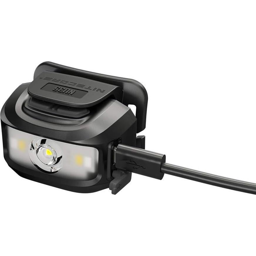 Linterna Frontal Nitecore NU35 Recargable USB, 170h Autonomía