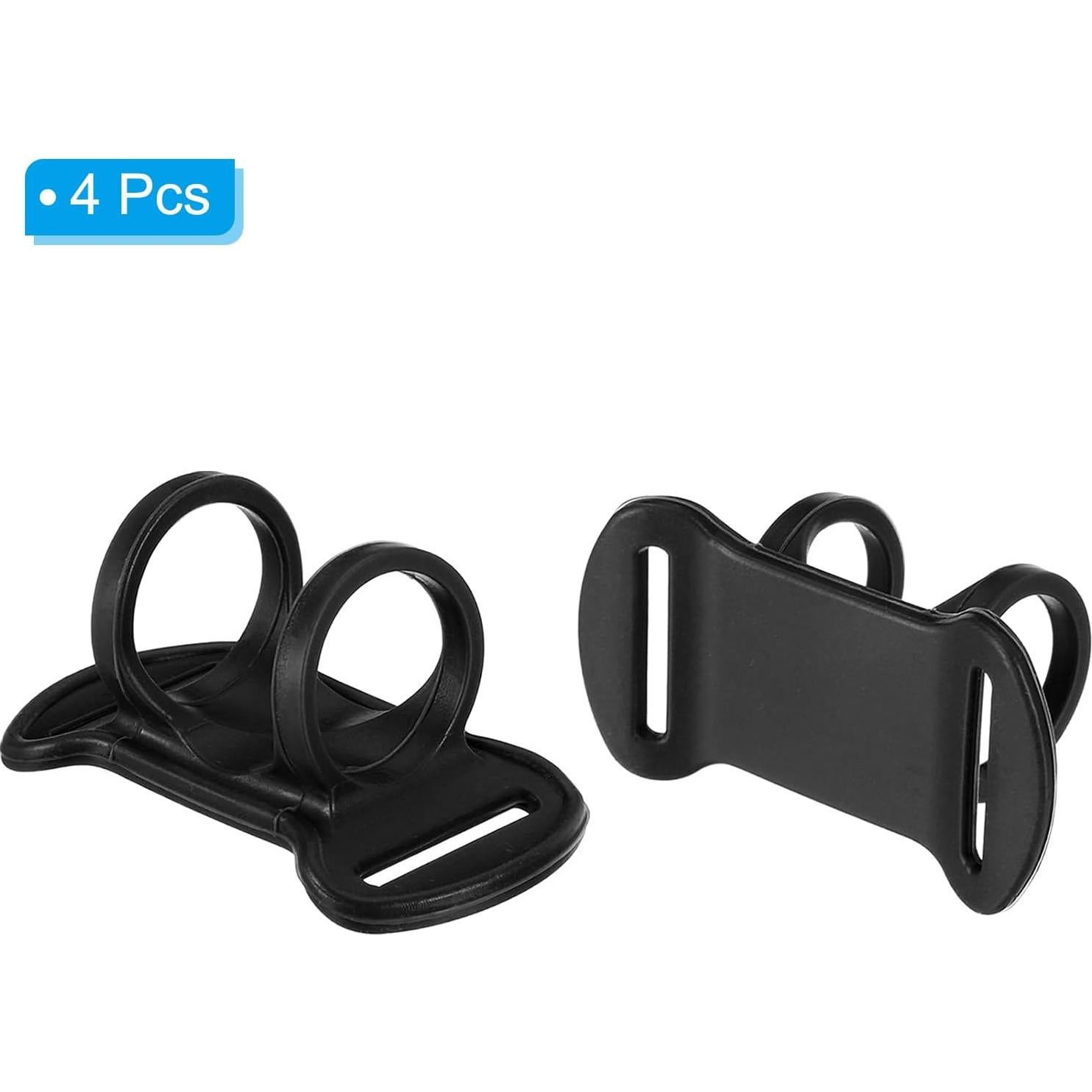 Soporte para Linterna PATIKIL 4 Pcs Silicona Alta Elasticidad