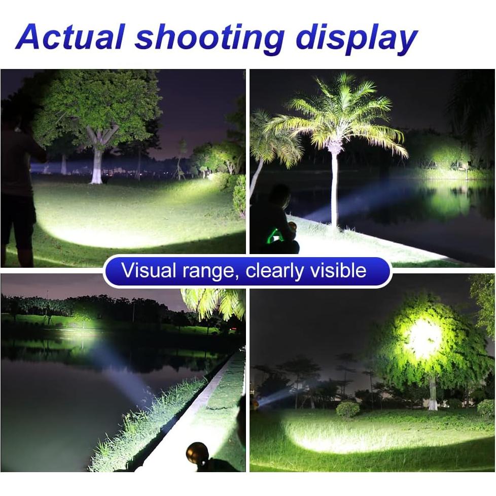 Linterna Frontal LED PINSAI G500 20W Recargable Impermeable