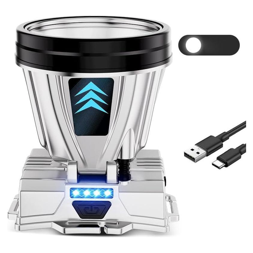 Linterna Frontal LED Recargable TPTAL 1200mAh Impermeable