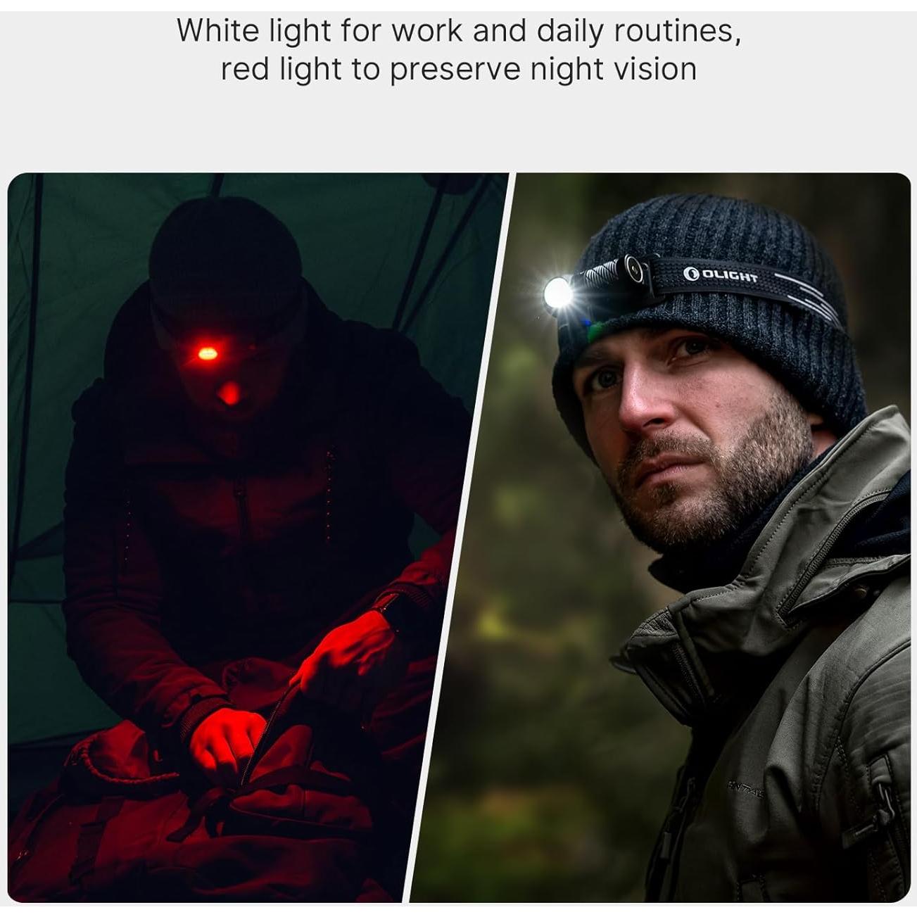 Linterna Frontal OLIGHT Perun 3 Mini 1250 Lúmenes Recargable