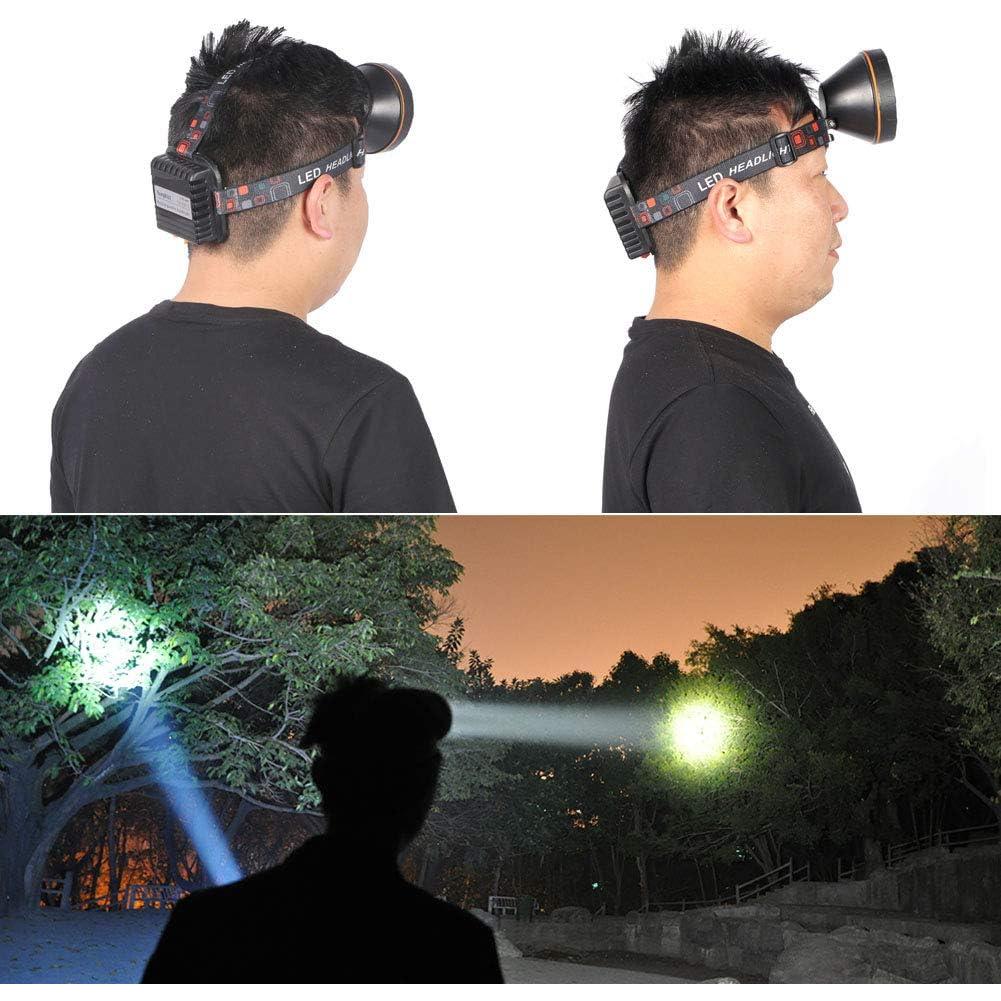 Linterna Frontal LED Yongkist 7801 Recargable Impermeable