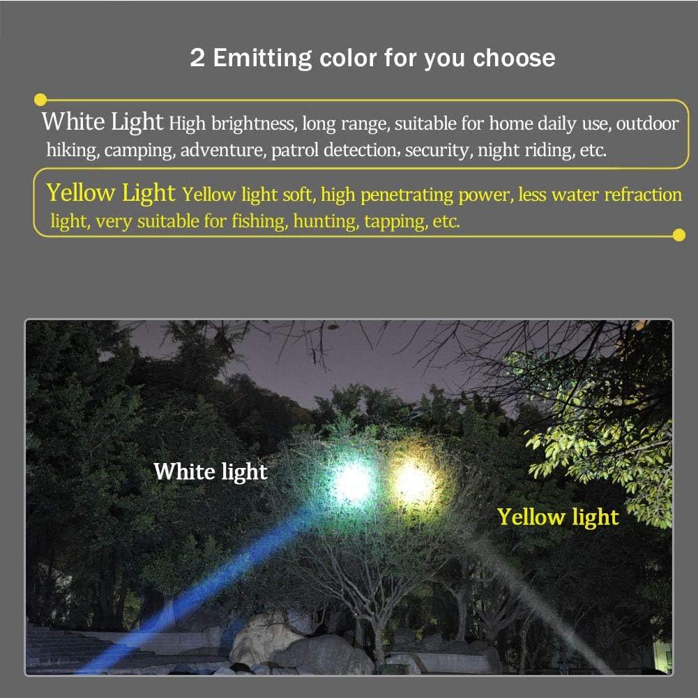 Linterna Frontal LED Yongkist 7801 Recargable Impermeable