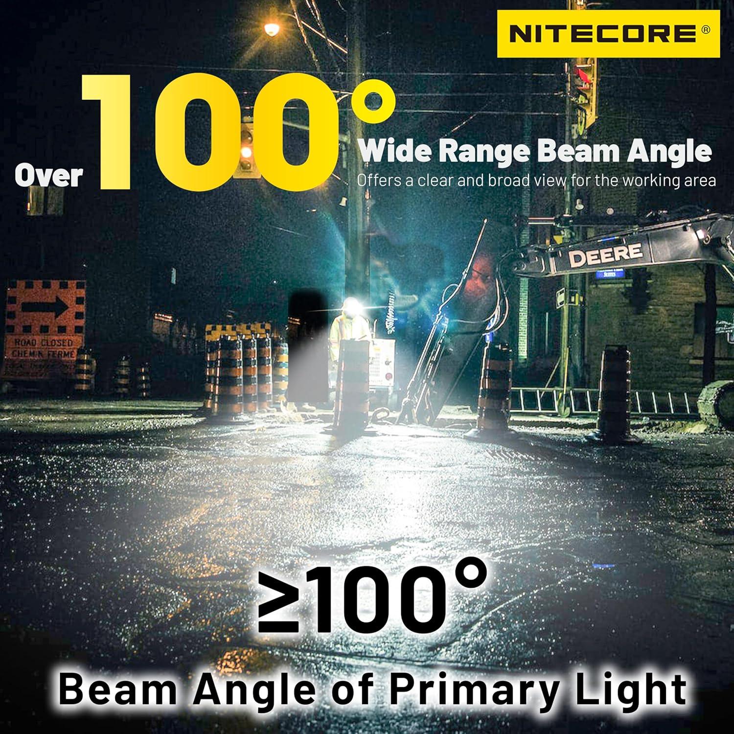 Linterna Frontal Nitecore HC70 UHE 1600 Lúmenes Recargable USB-C