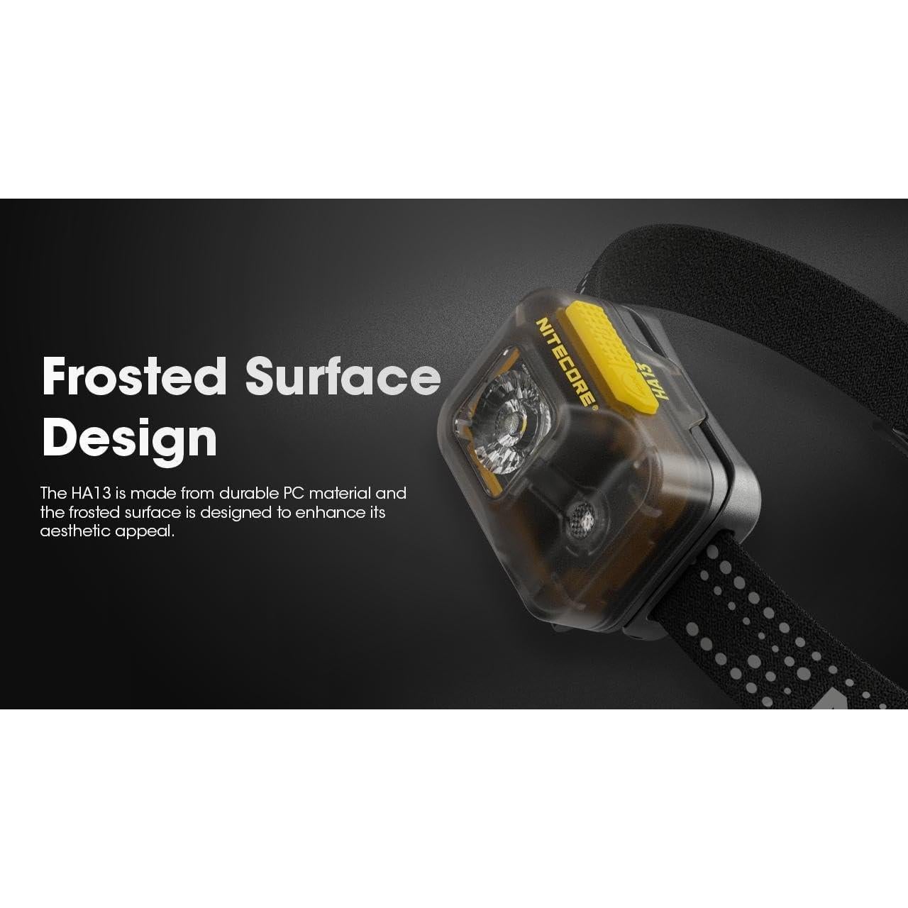 Linterna Frontal NITECORE HA13 LED 350 Lúmenes AAA