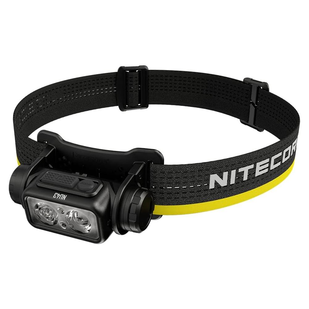 Linterna Frontal Nitecore NU43 Recargable USB-C 1400 Lúmenes