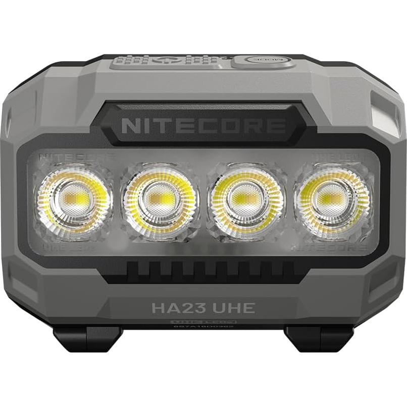 Linterna Frontal Nitecore HA23 UHE 600 Lúmenes AAA Recargable