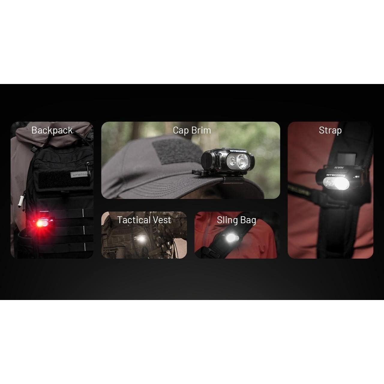 Linterna Frontal Nitecore HA11 Ultra Ligera 240 Lúmenes