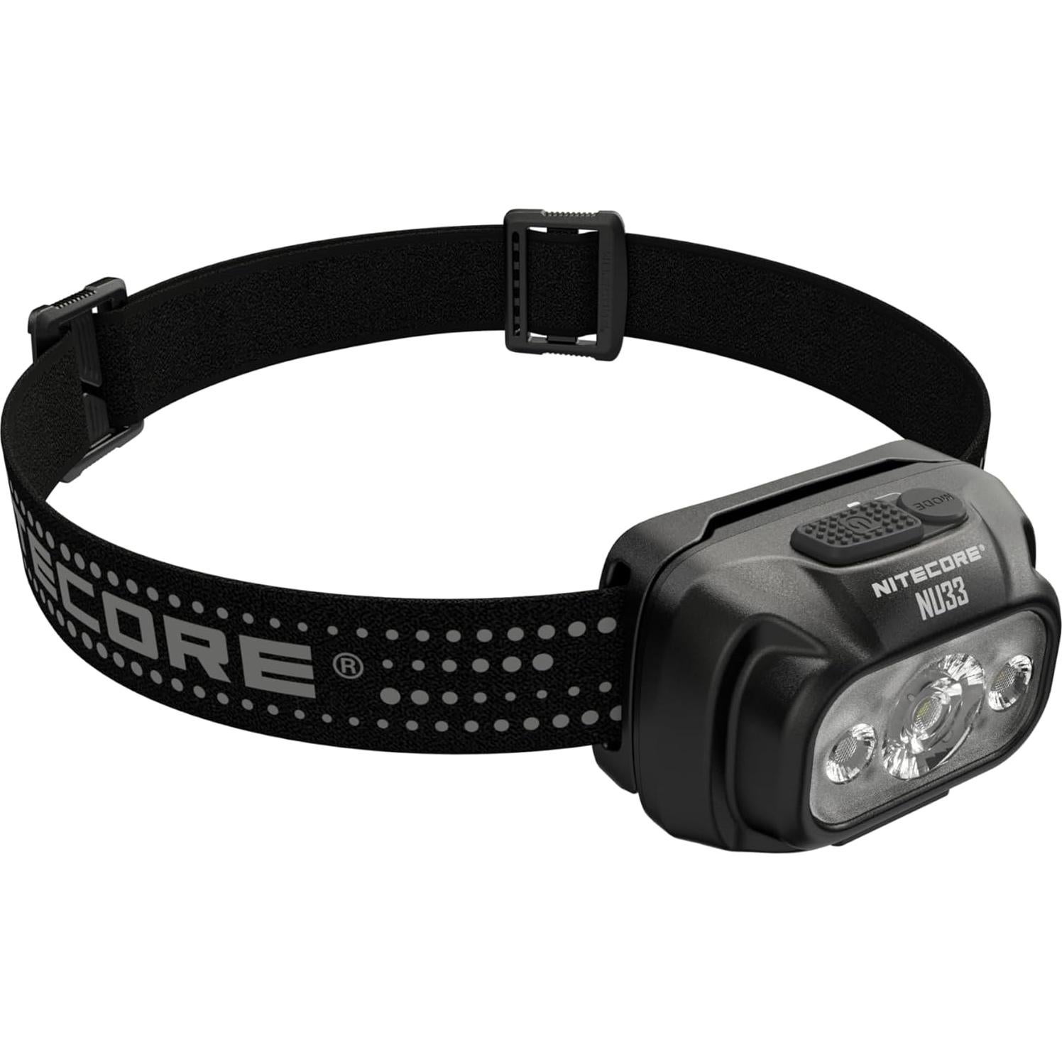 Linterna Frontal Nitecore HC33 1800 Lúmenes LED L-Forma