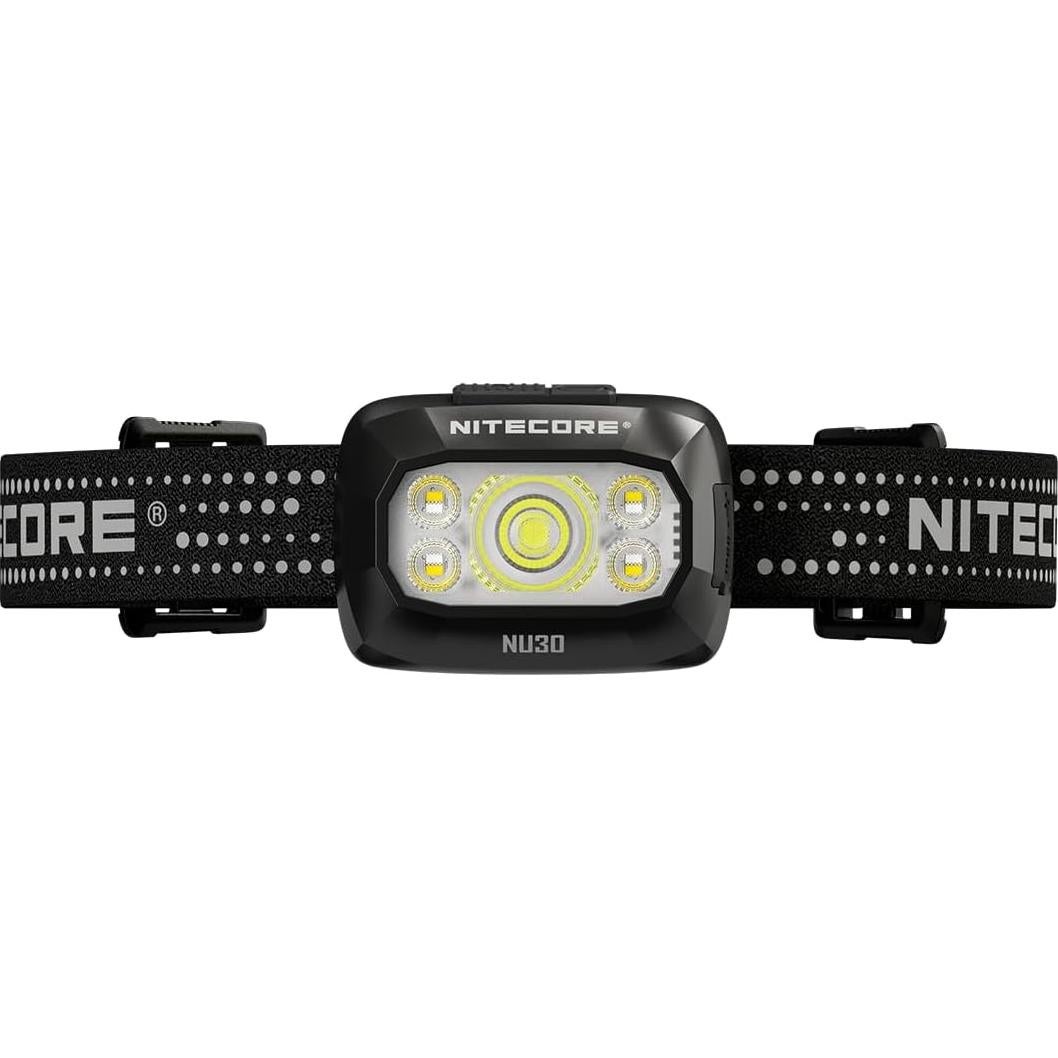 Linterna Frontal Nitecore NU30 500 Lúmenes USB-C 90g