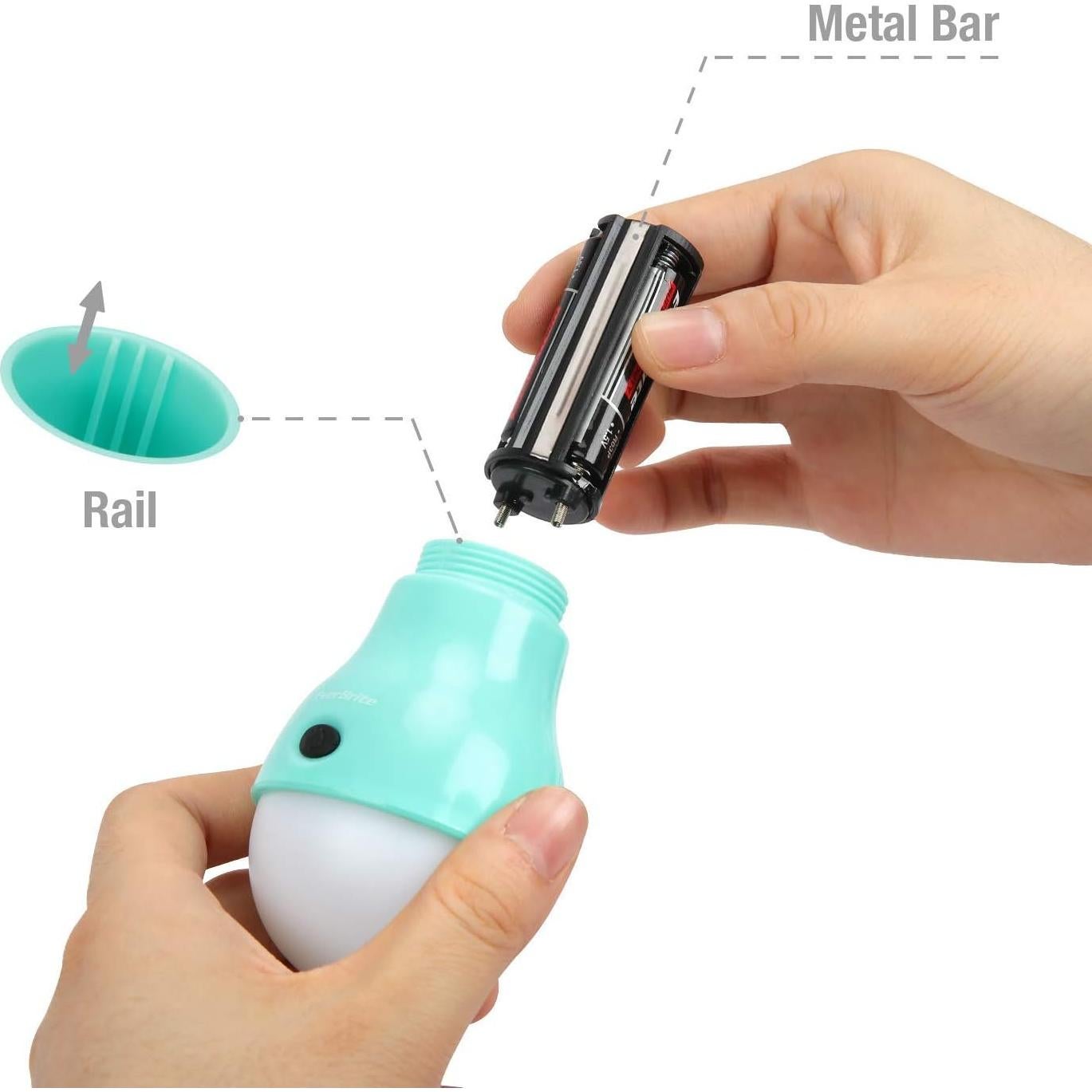 Paquete 3 Luces de Camping y 5 Linternas Frontales EverBrite