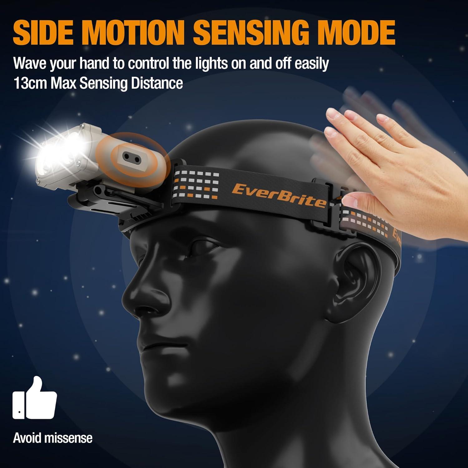 Linterna Recargable EverBrite Clip On con Sensor de Movimiento