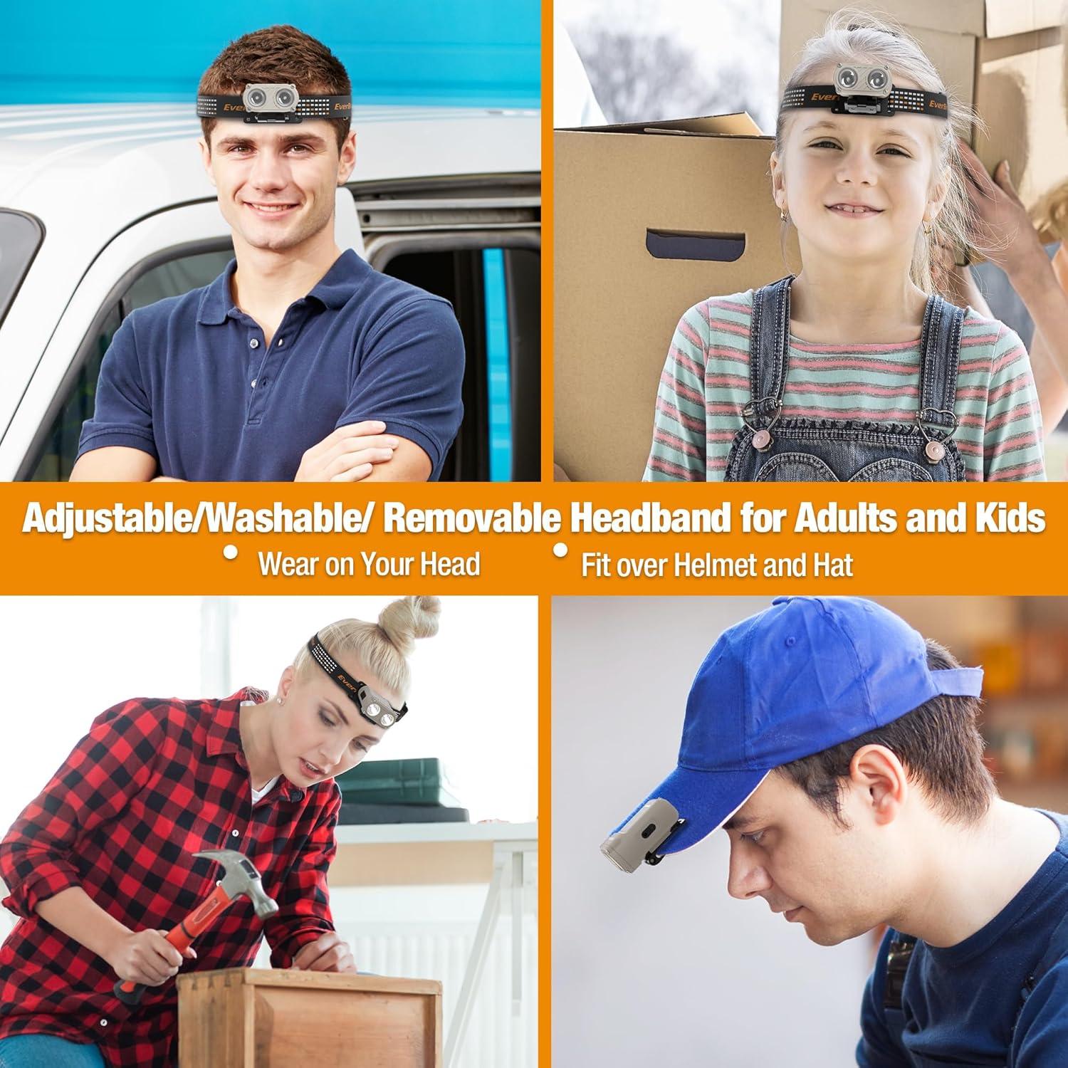 Linterna Recargable EverBrite Clip On con Sensor de Movimiento