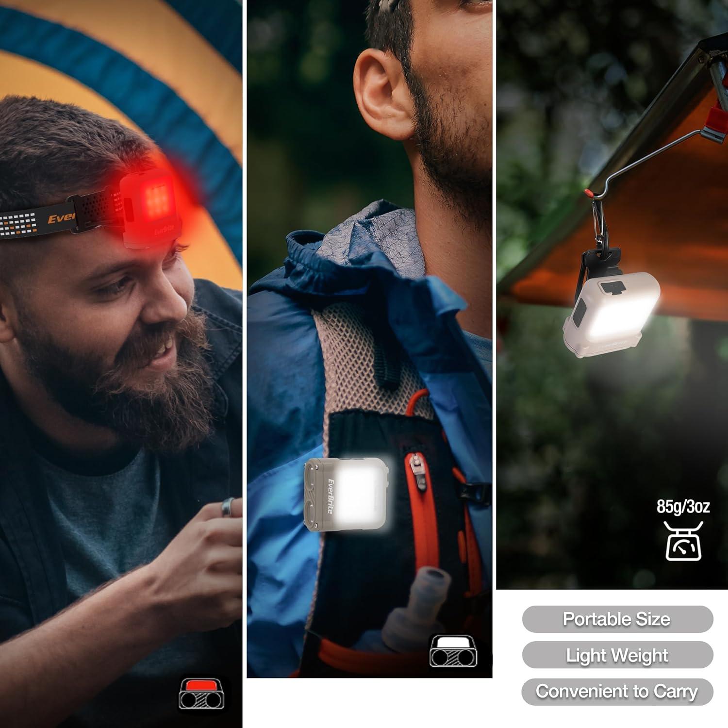 Linterna Recargable EverBrite Clip On con Sensor de Movimiento