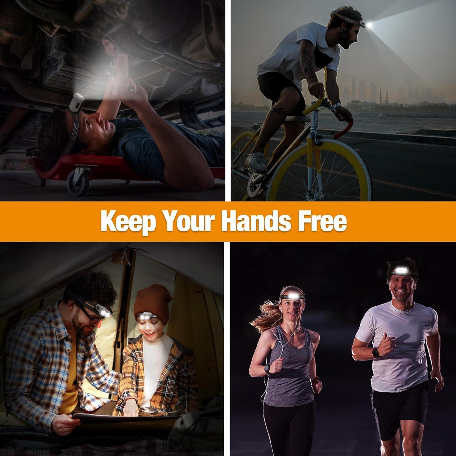 Linterna Recargable EverBrite Clip On con Sensor de Movimiento