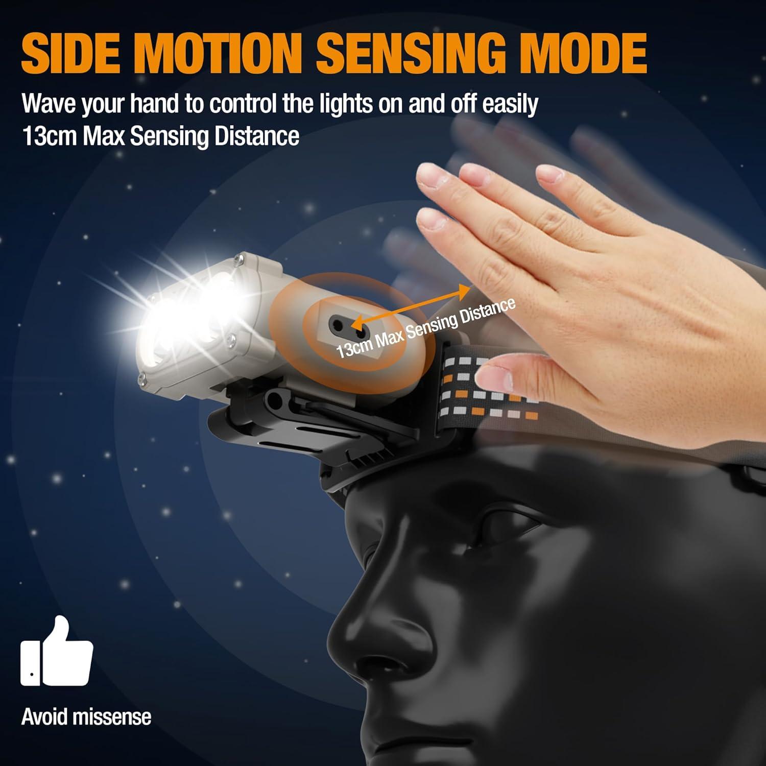 Linterna Recargable EverBrite con Sensor de Movimiento 600 Lúmenes