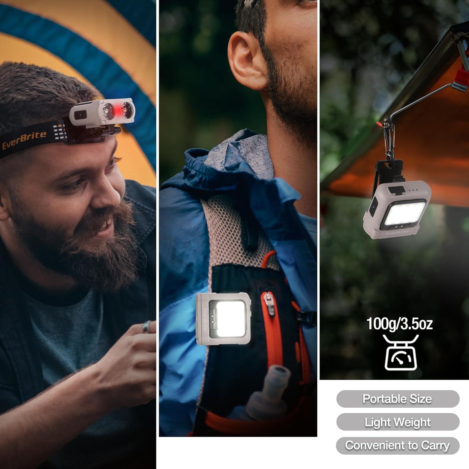 Linterna Recargable EverBrite con Sensor de Movimiento 600 Lúmenes