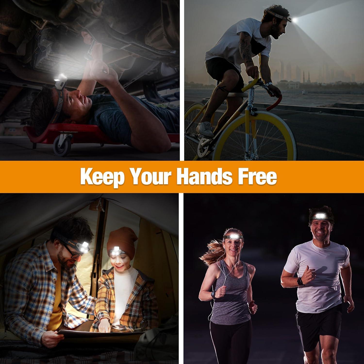 Linterna Recargable EverBrite con Sensor de Movimiento 600 Lúmenes